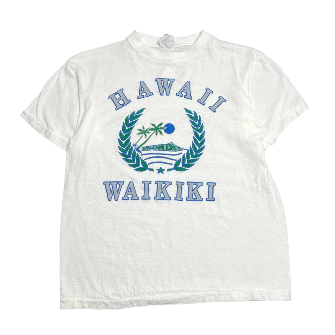 Vintage Waikiki Hawaii Graphic Tee S
