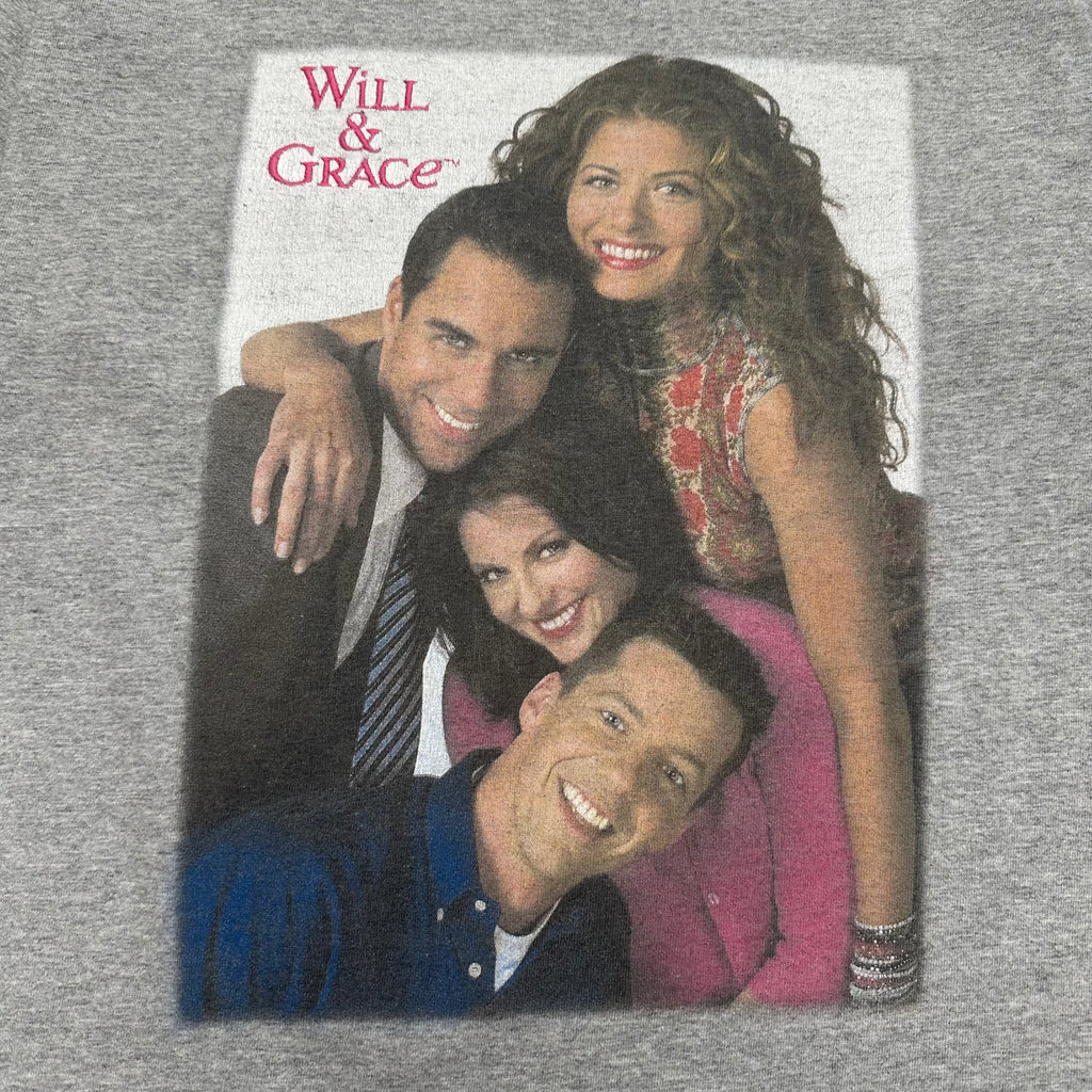 Vintage NBC Will & Grace TV Show Graphic Tee S