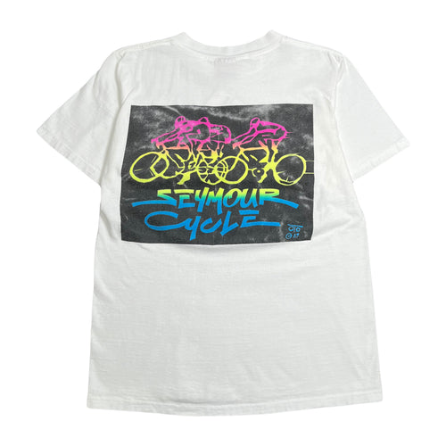 1989 Seymour Cycle Bike Graphic Tee M