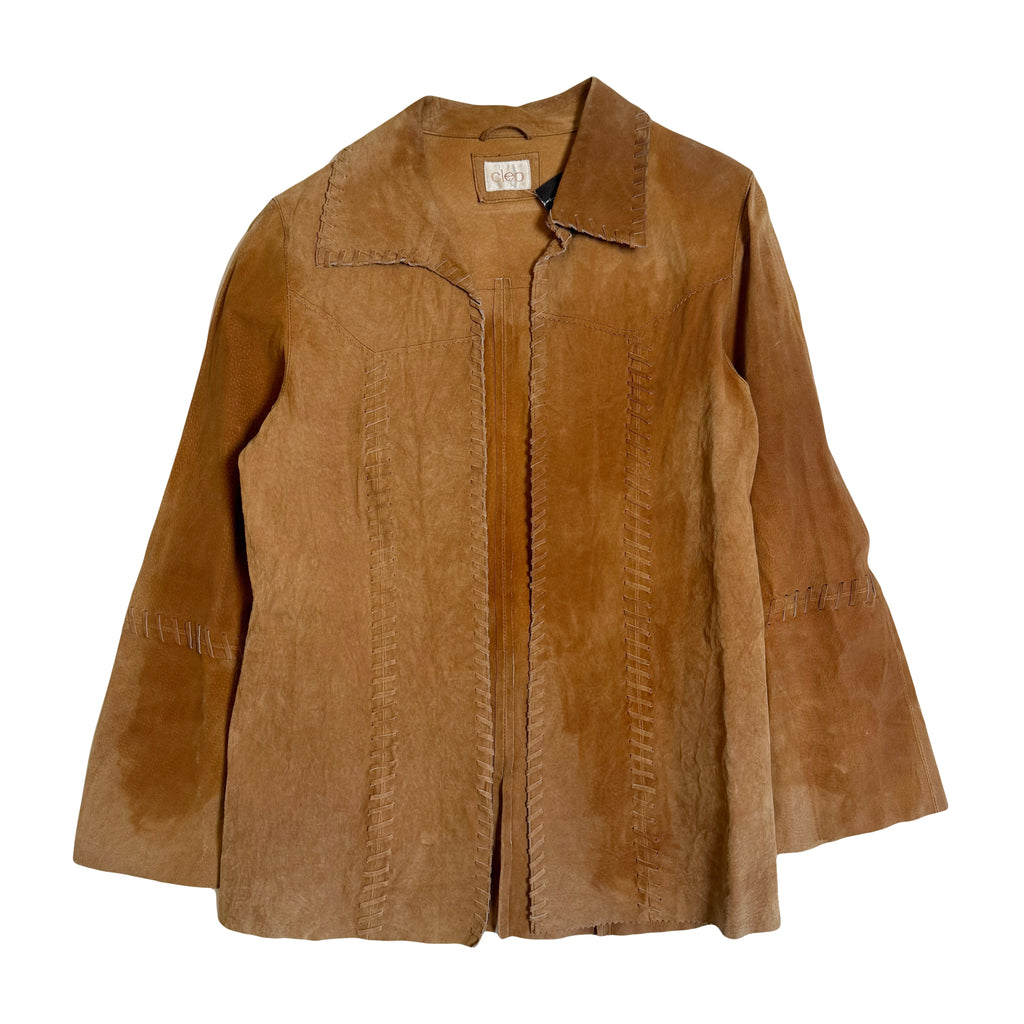 Vintage CLEO Leather Suede Jacket Women's XS