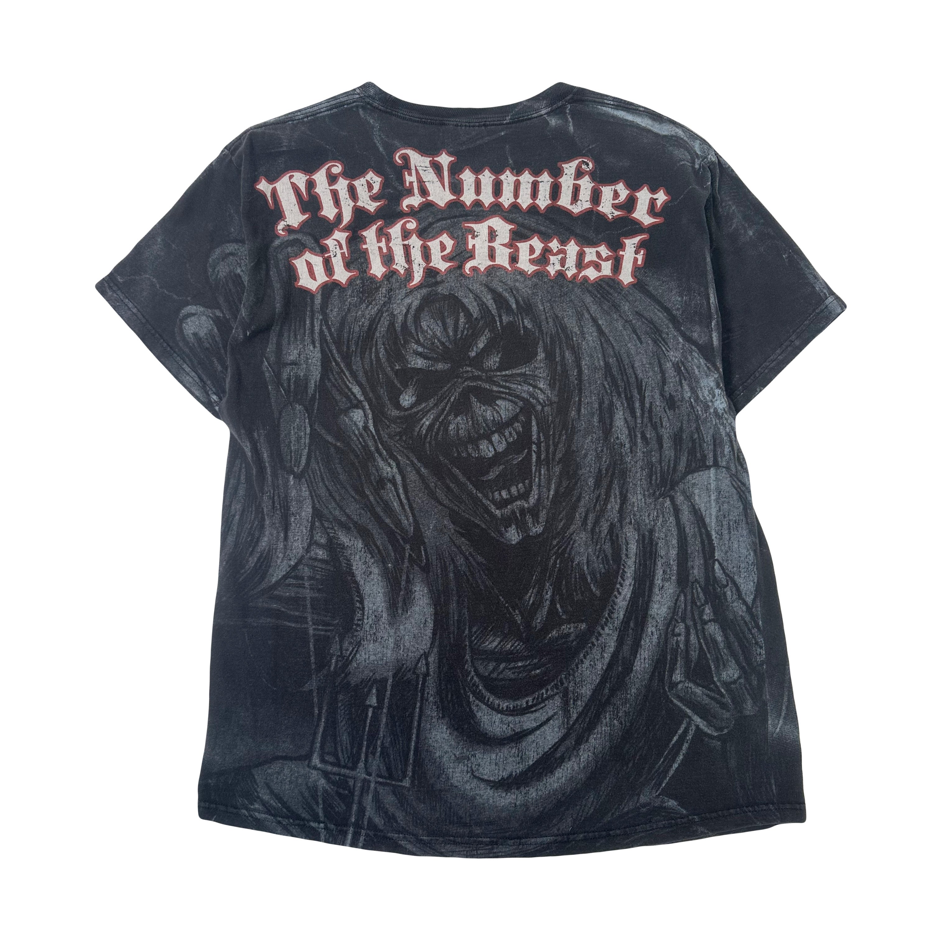 Iron Maiden The Number Of The Beast AOP Band Tee L