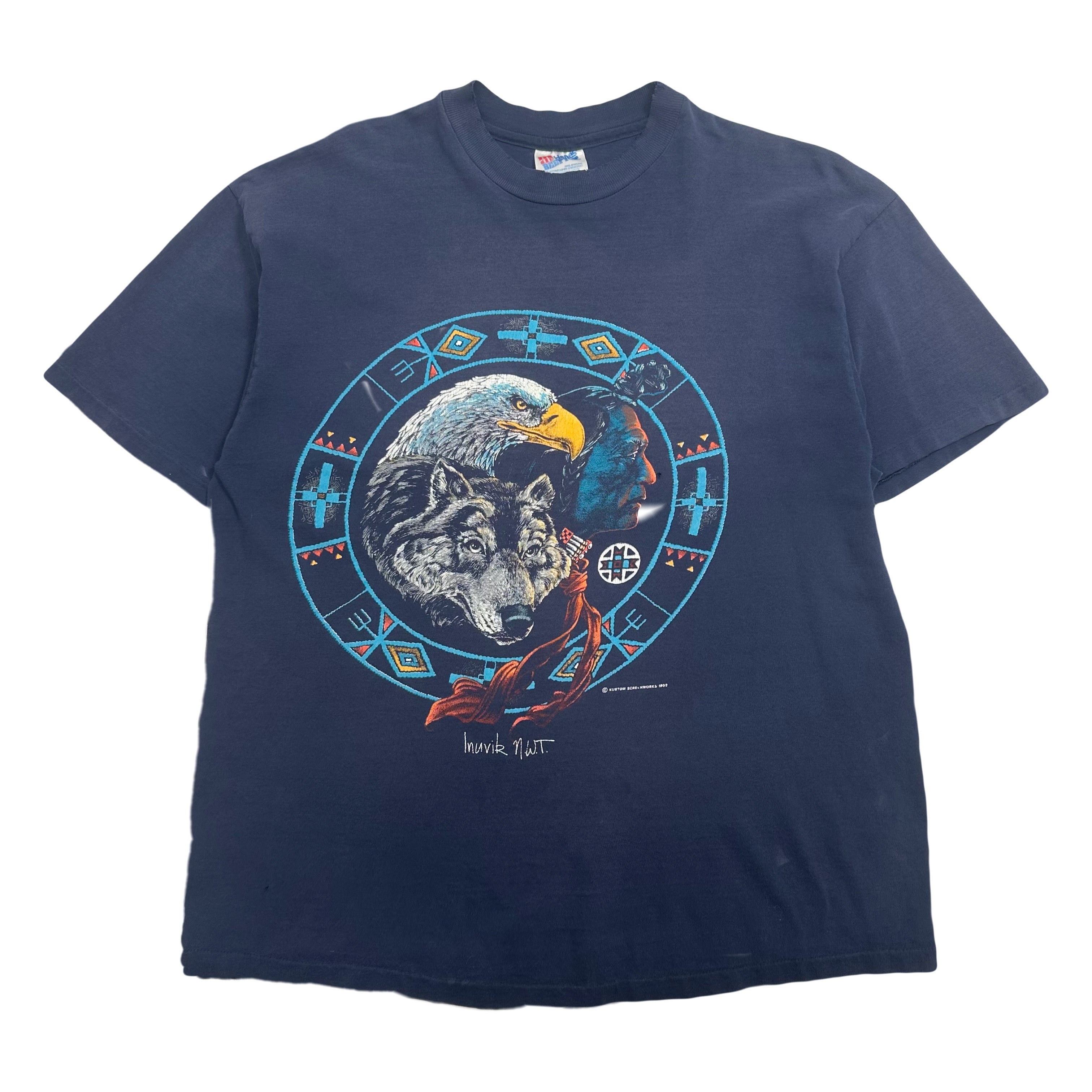 1992 Inuvik N.W.T. Wolf Tee L