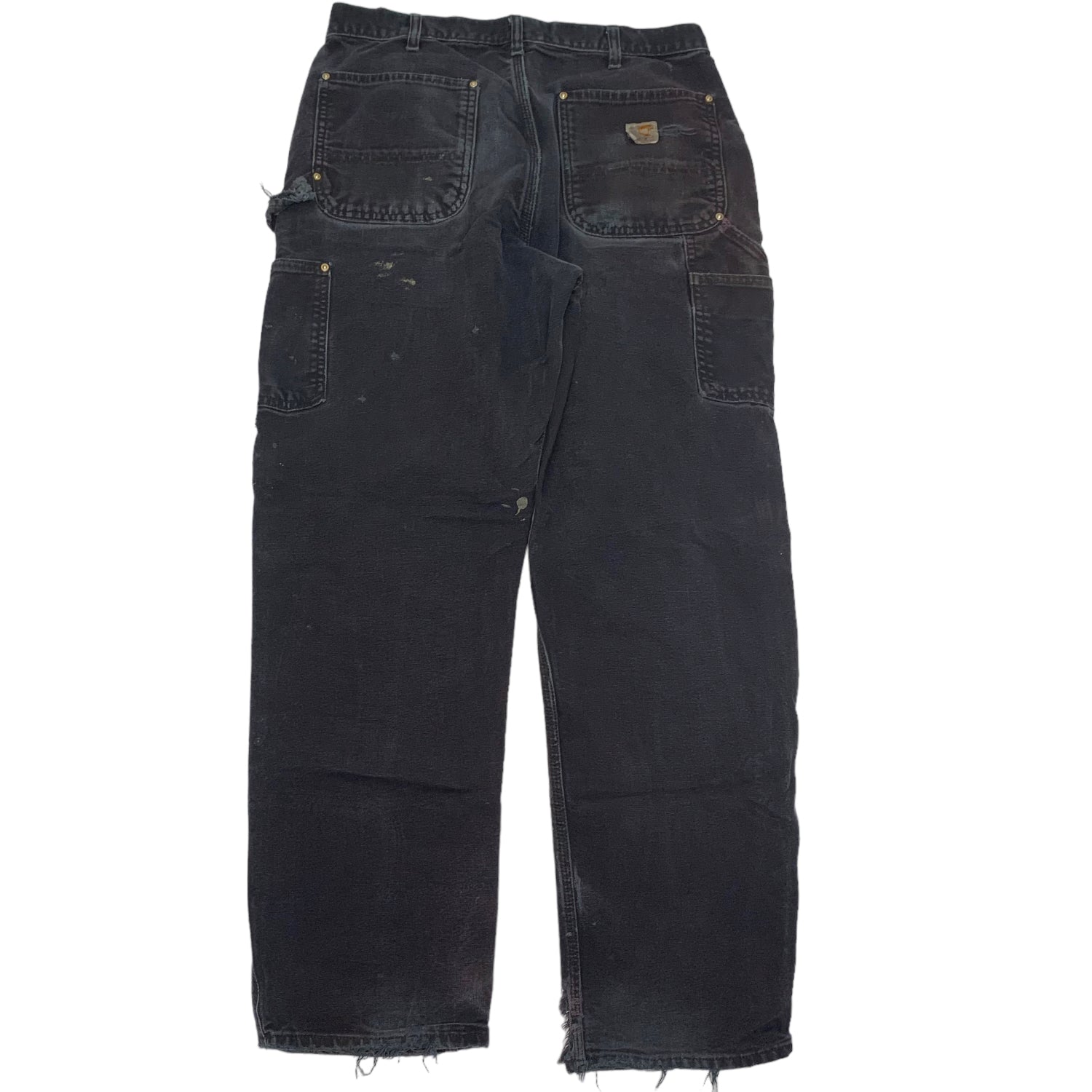 Carhartt Black Double Knee Denim 34x32 1213