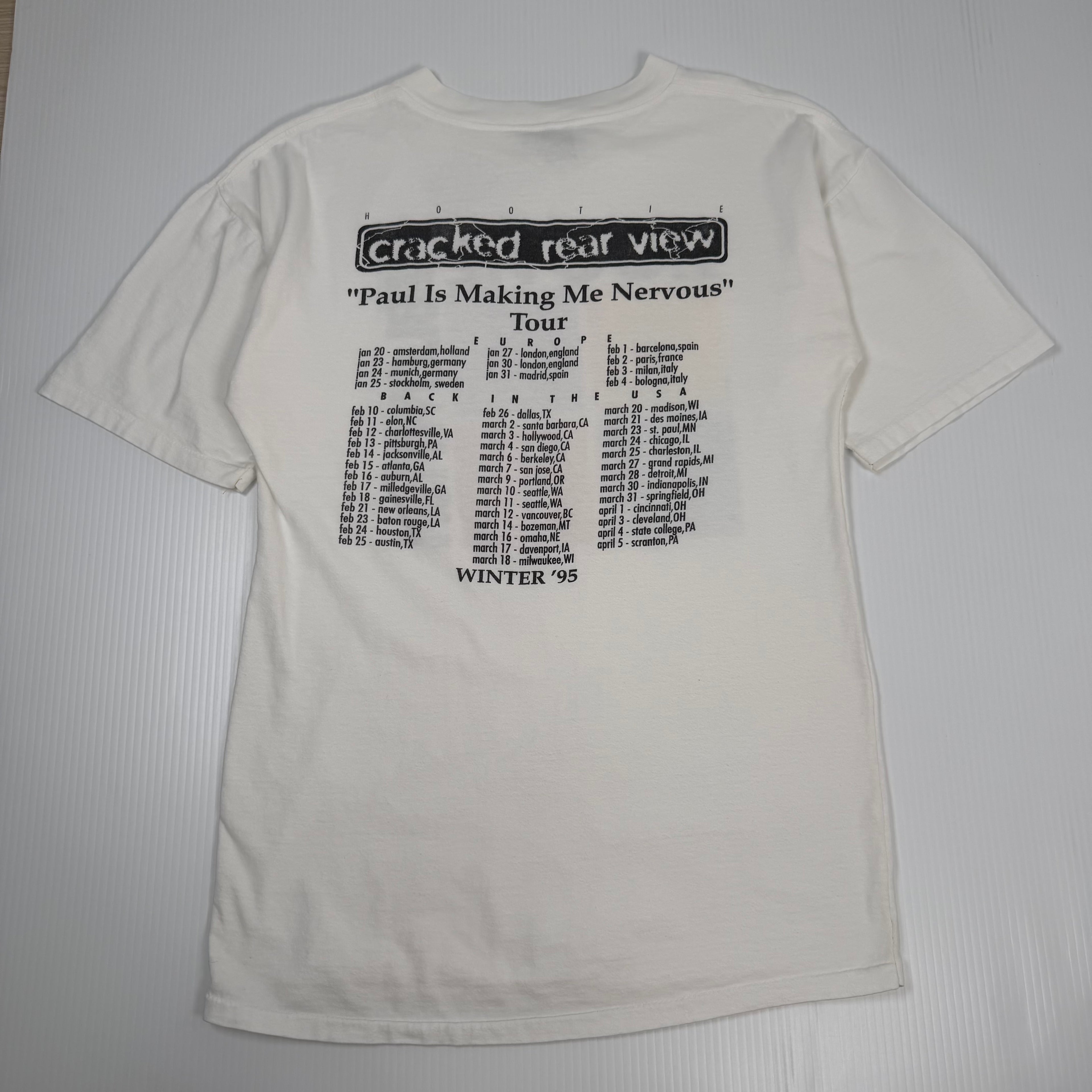 Vintage Hootie And The Blowfish Band Tee XL