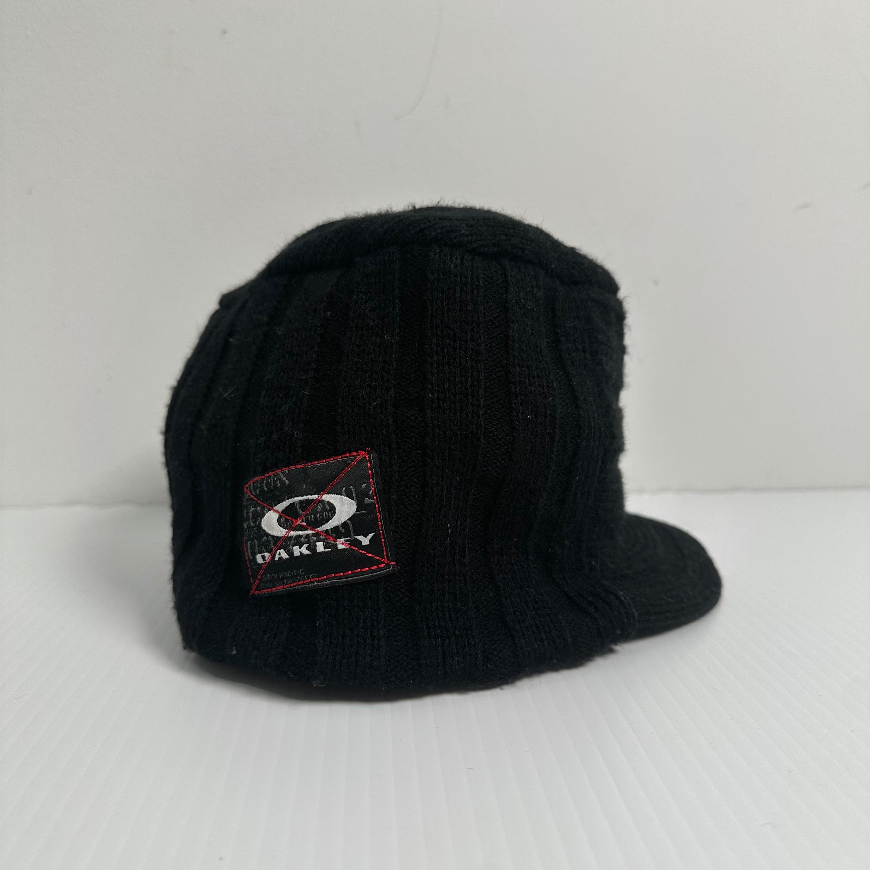 Y2K Oakley Brim Beanie Hat