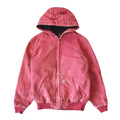 Vintage Carhartt Faded Hooded Zip Jacket Women's M