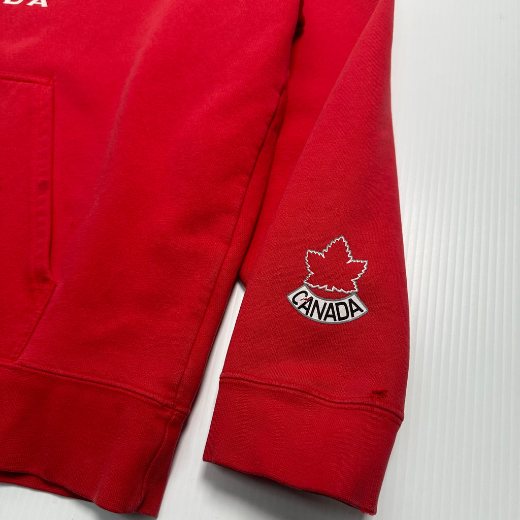 Vintage Nike Canada Hockey Centre Swoosh Hoodie XXL