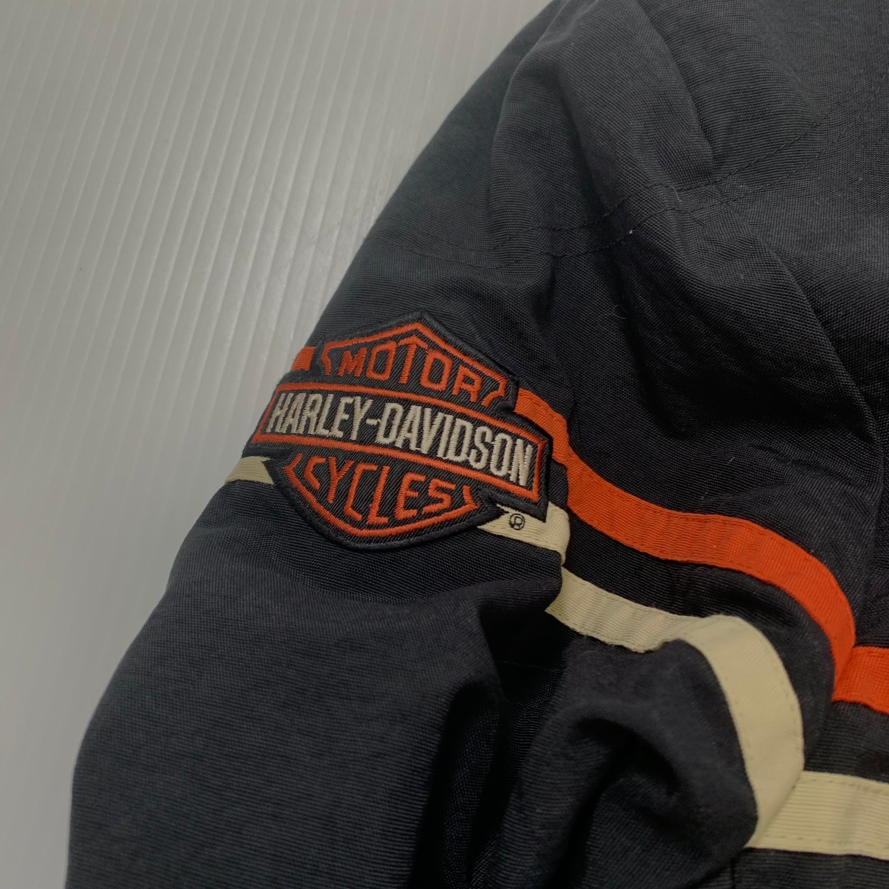 Harley Davidson Embroidered Light Jacket XXL