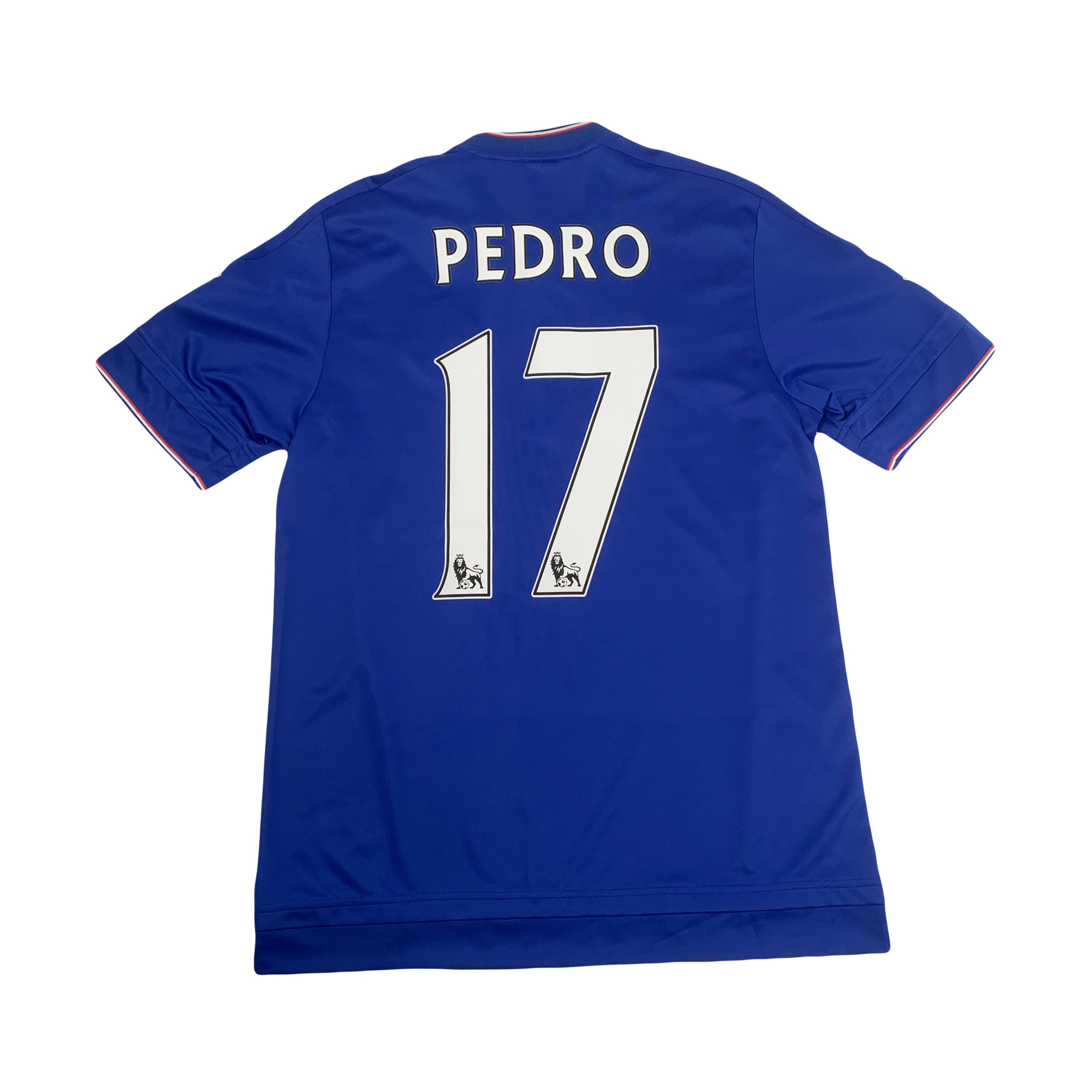 2015-16 Adidas Chelsea Pedro #17 Champions Badge Kit M