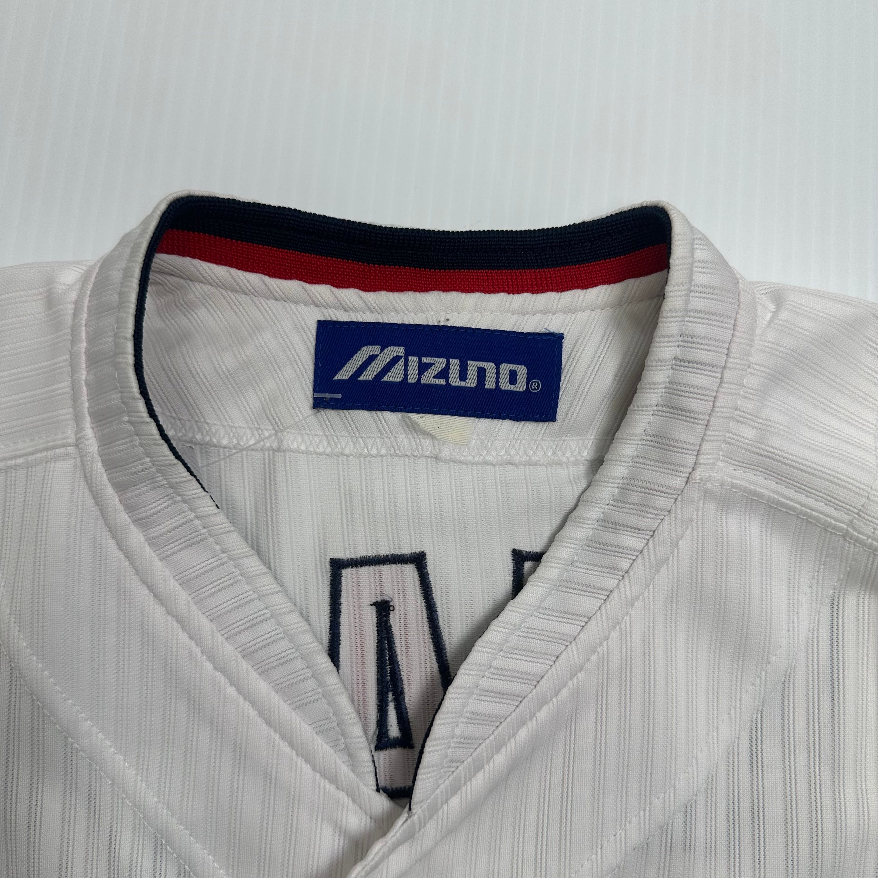 Vintage Mizuno Hiroshima Carps Tanaka #2 Baseball Jersey XL