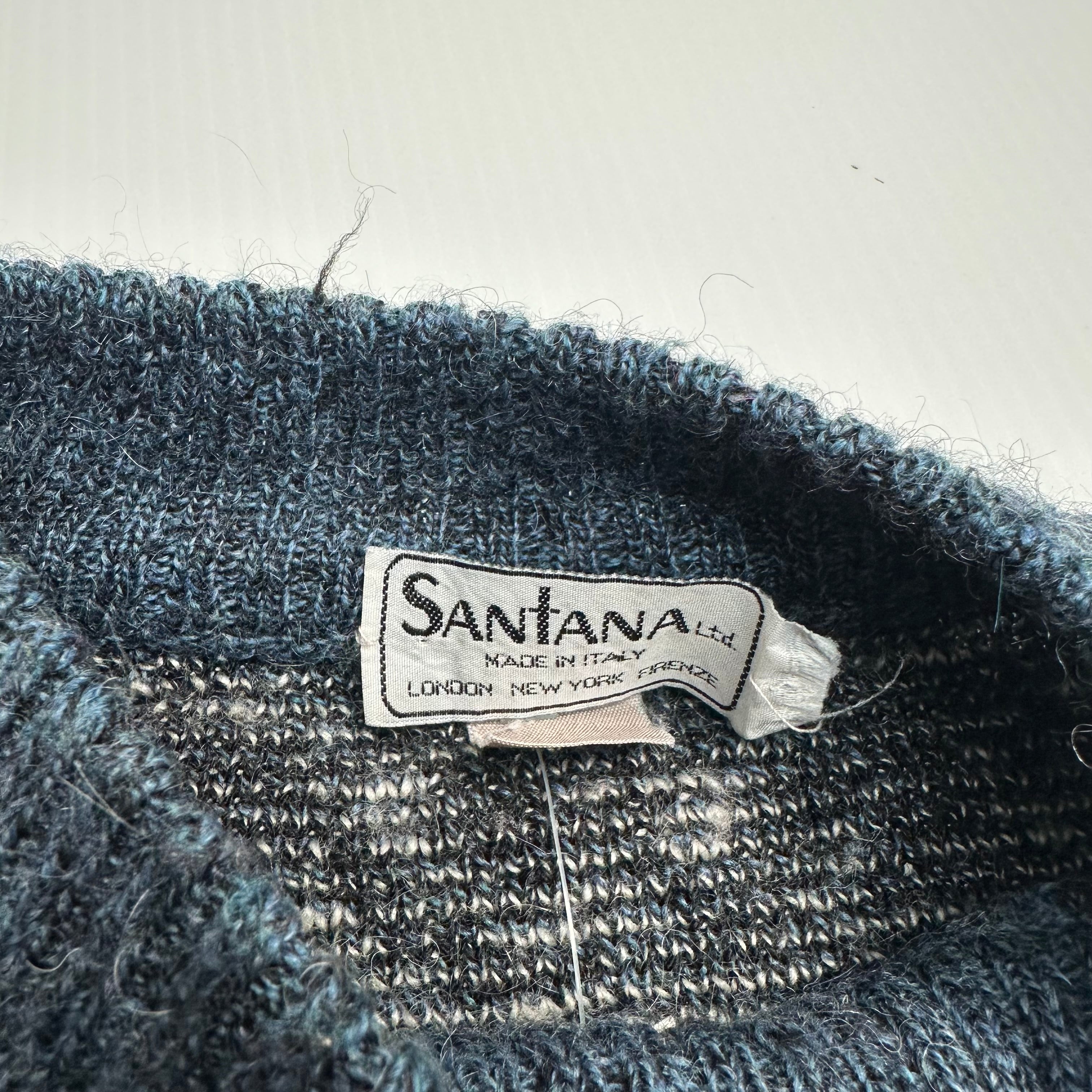 Vintage Santana Italy Knit Sweater M