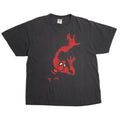 1999 Marvel Spiderman Velvet Graphic Tee L