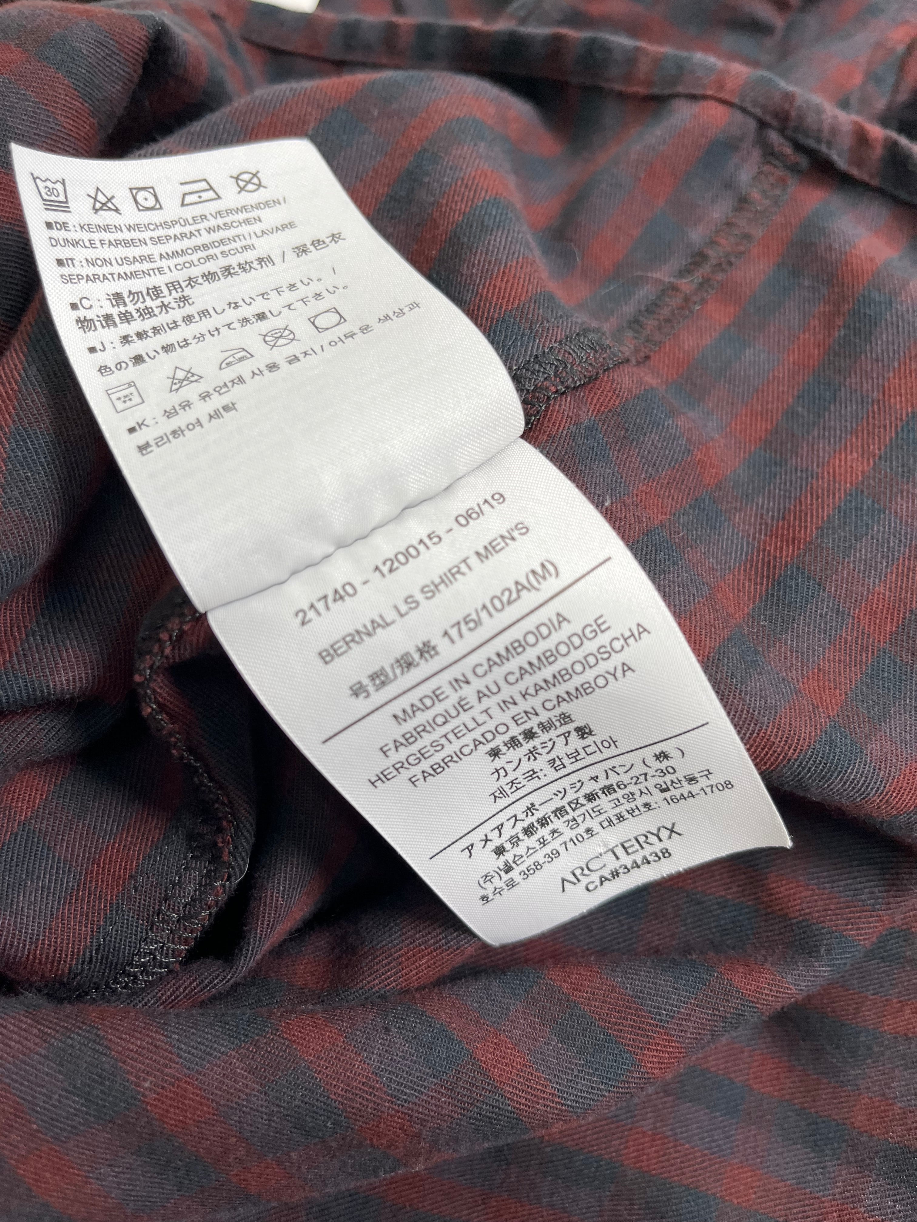 Arc'teryx Button-Up Shirt M
