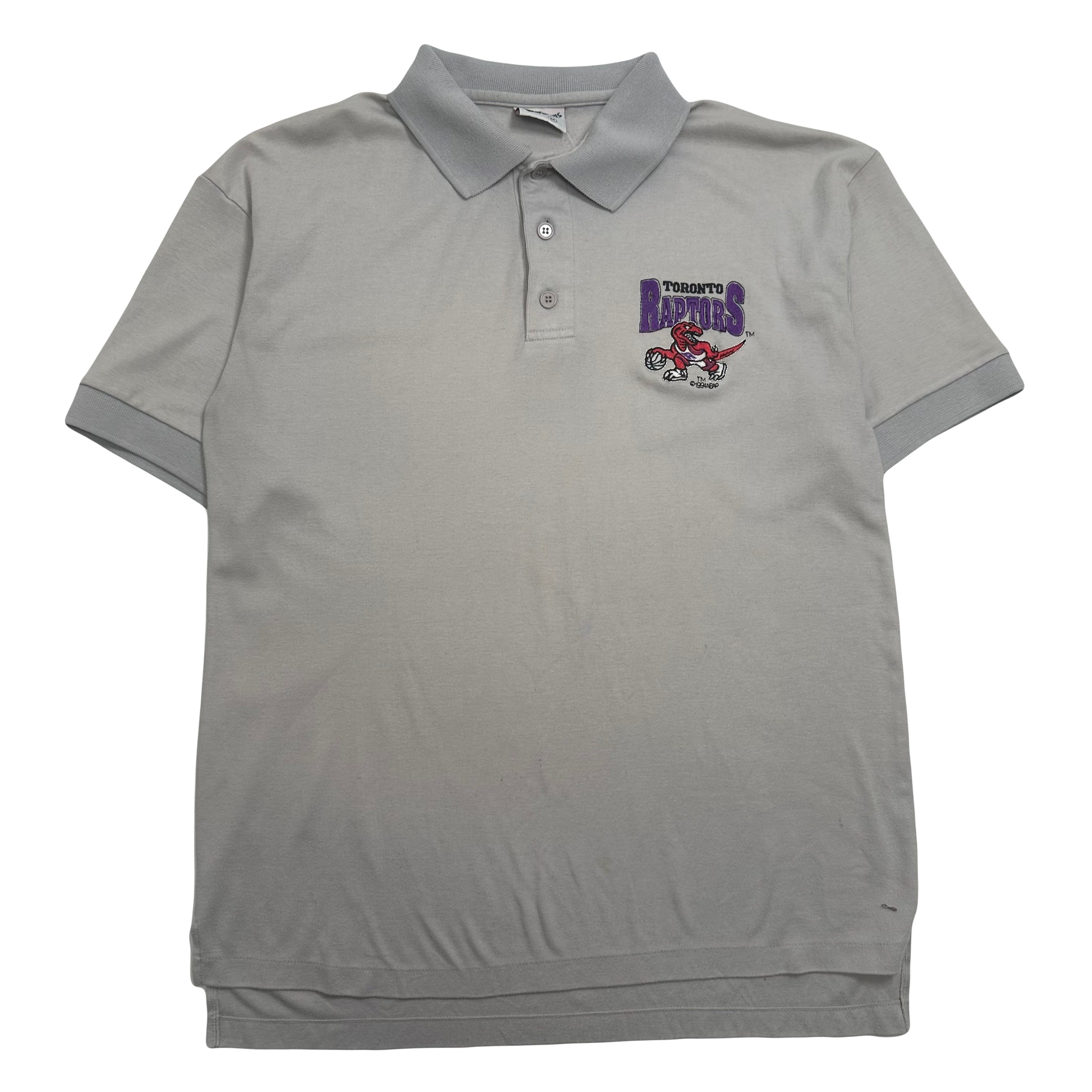 1994 Toronto Raptors Mini Logo Polo Shirt M