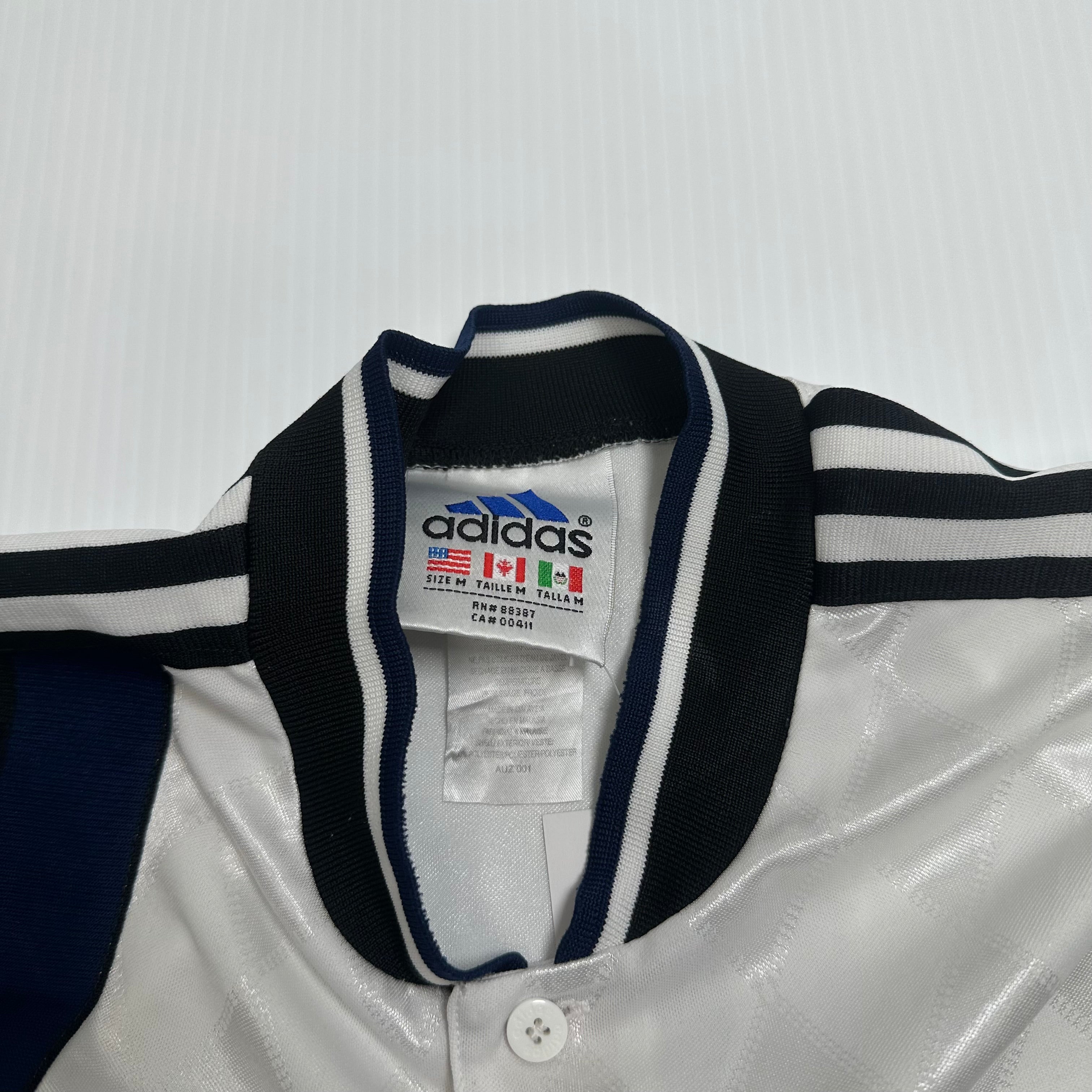 90s Adidas Football Kit Blank Template M