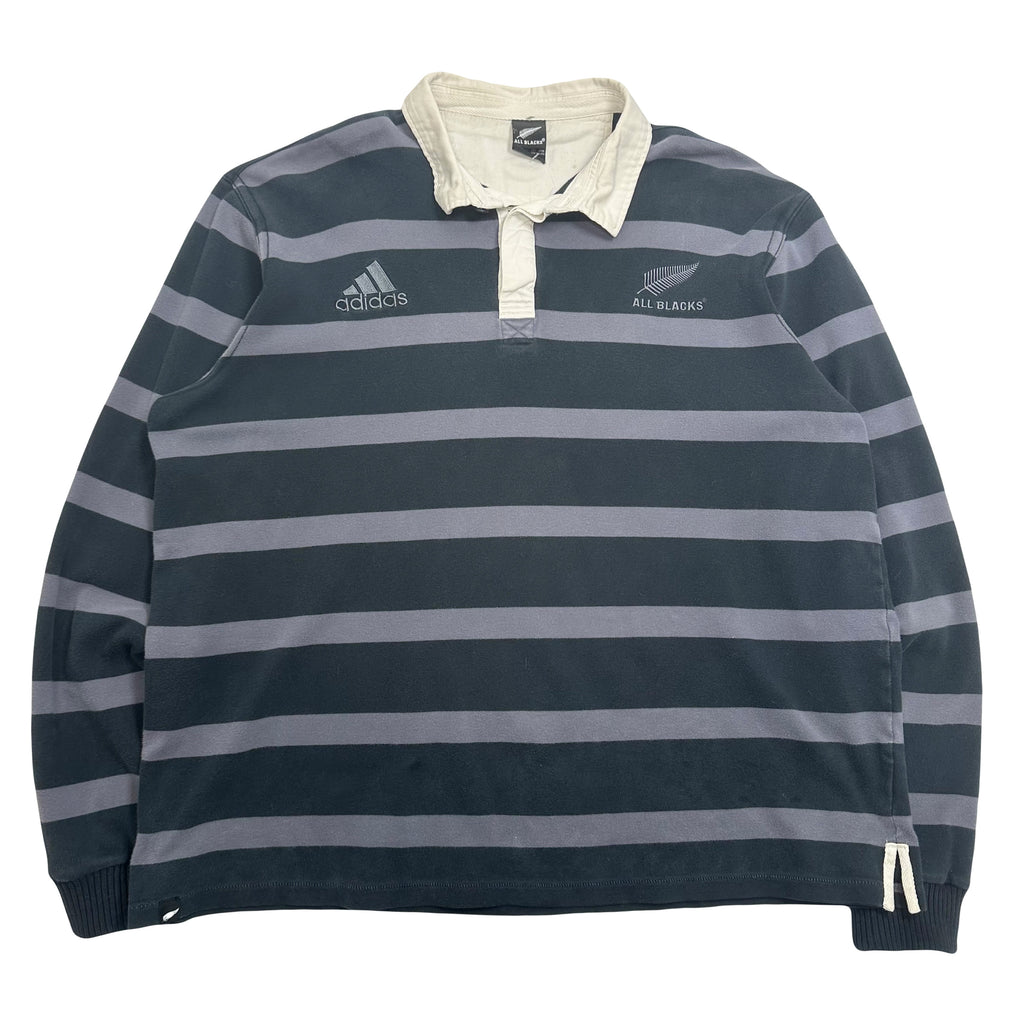 Adidas All Blacks Rugby Stripe Longsleeve 3XL