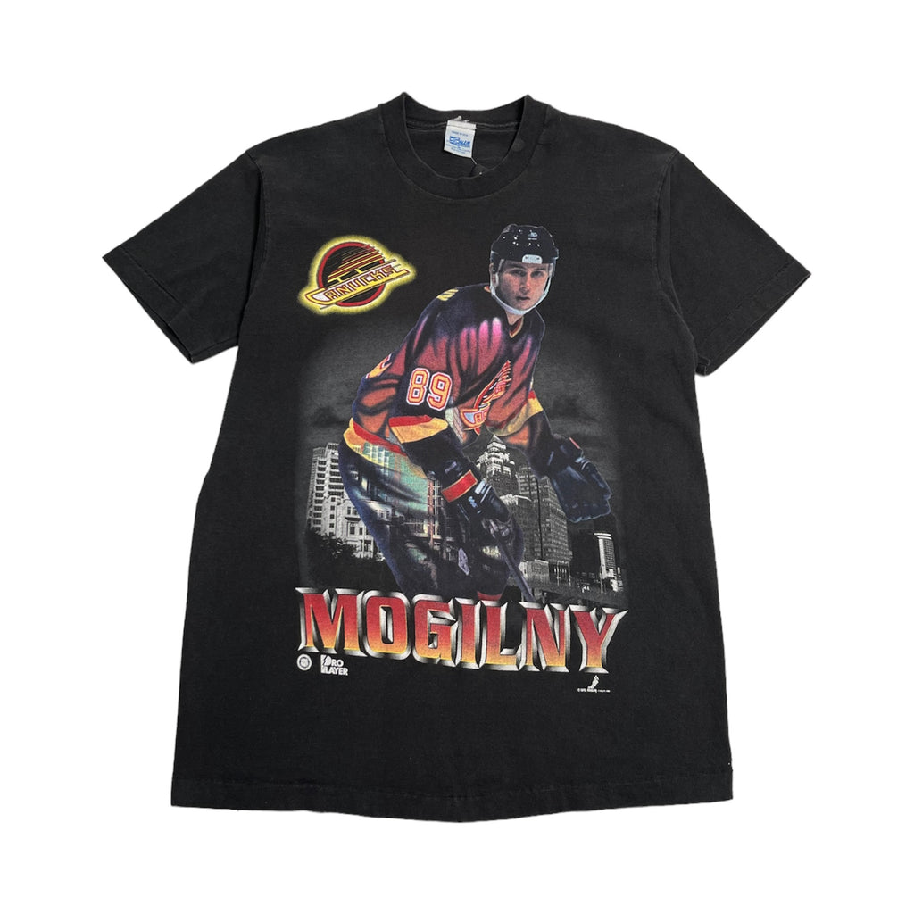 90s Vancouver Canucks Mogilny Salem Graphic Tee M