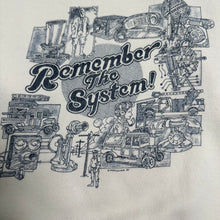 Load image into Gallery viewer, Vintage Remember The System Graphic Crewneck M
