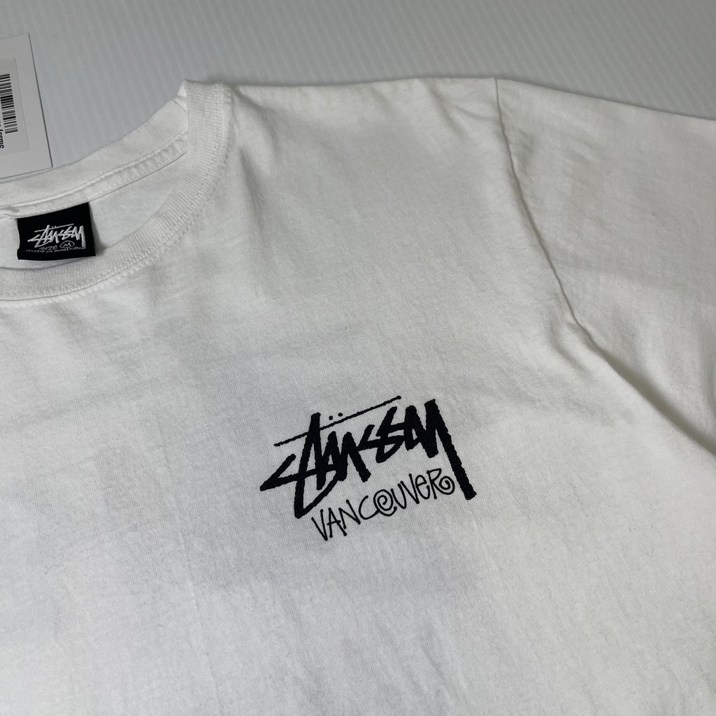 Stussy Vancouver Text Graphic Tee M