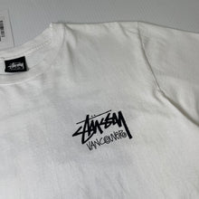 Load image into Gallery viewer, Stussy Vancouver Text Graphic Tee M
