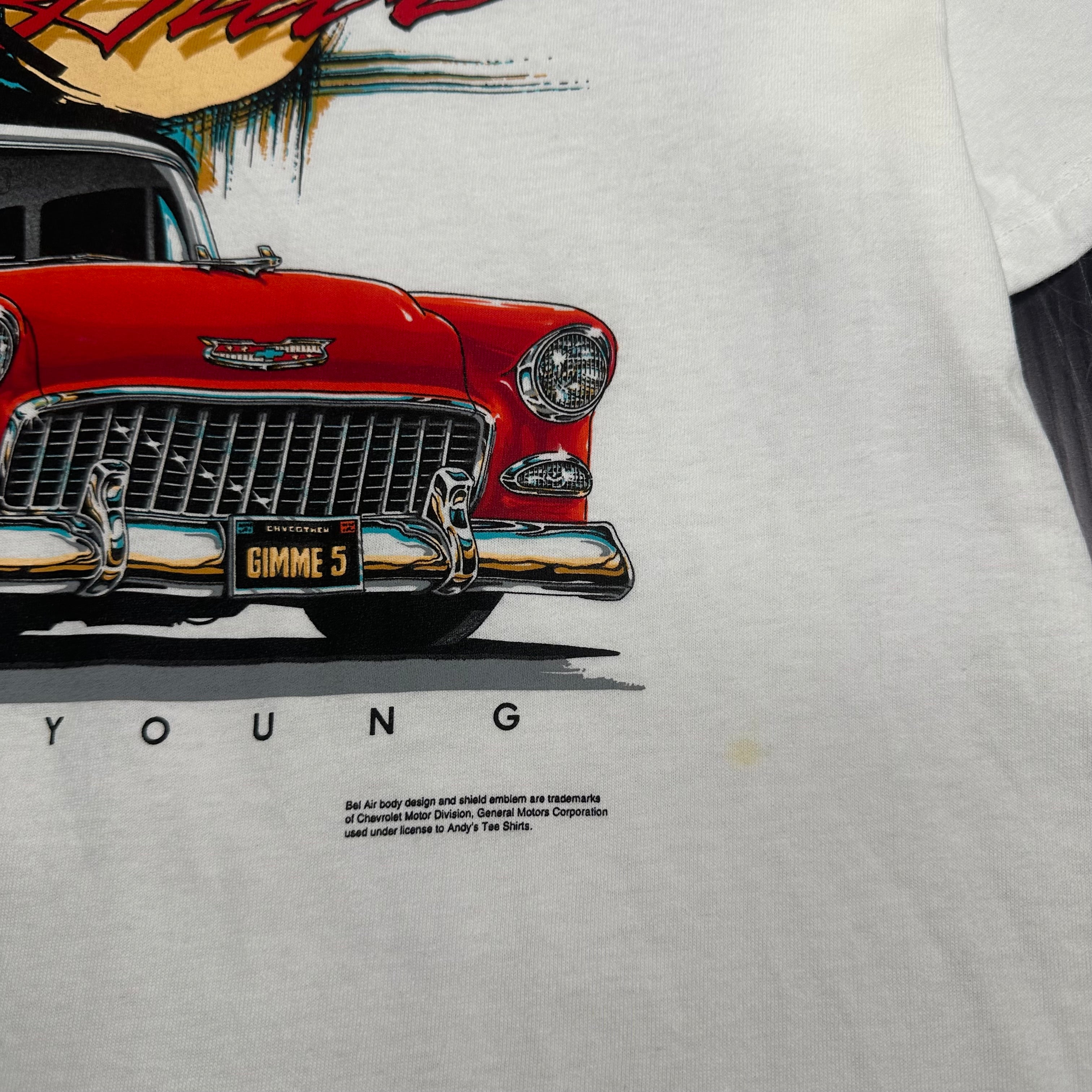 Vintage Chevrolet '55 And Still Alive Graphic Tee L