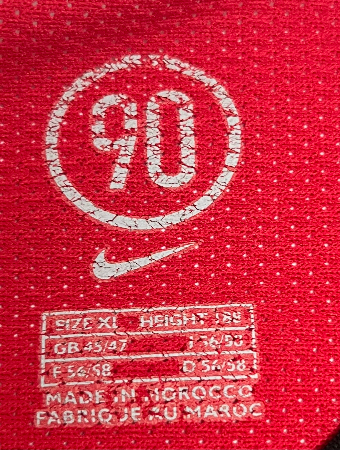 2002-03 Manchester United Nike Football Kit XL