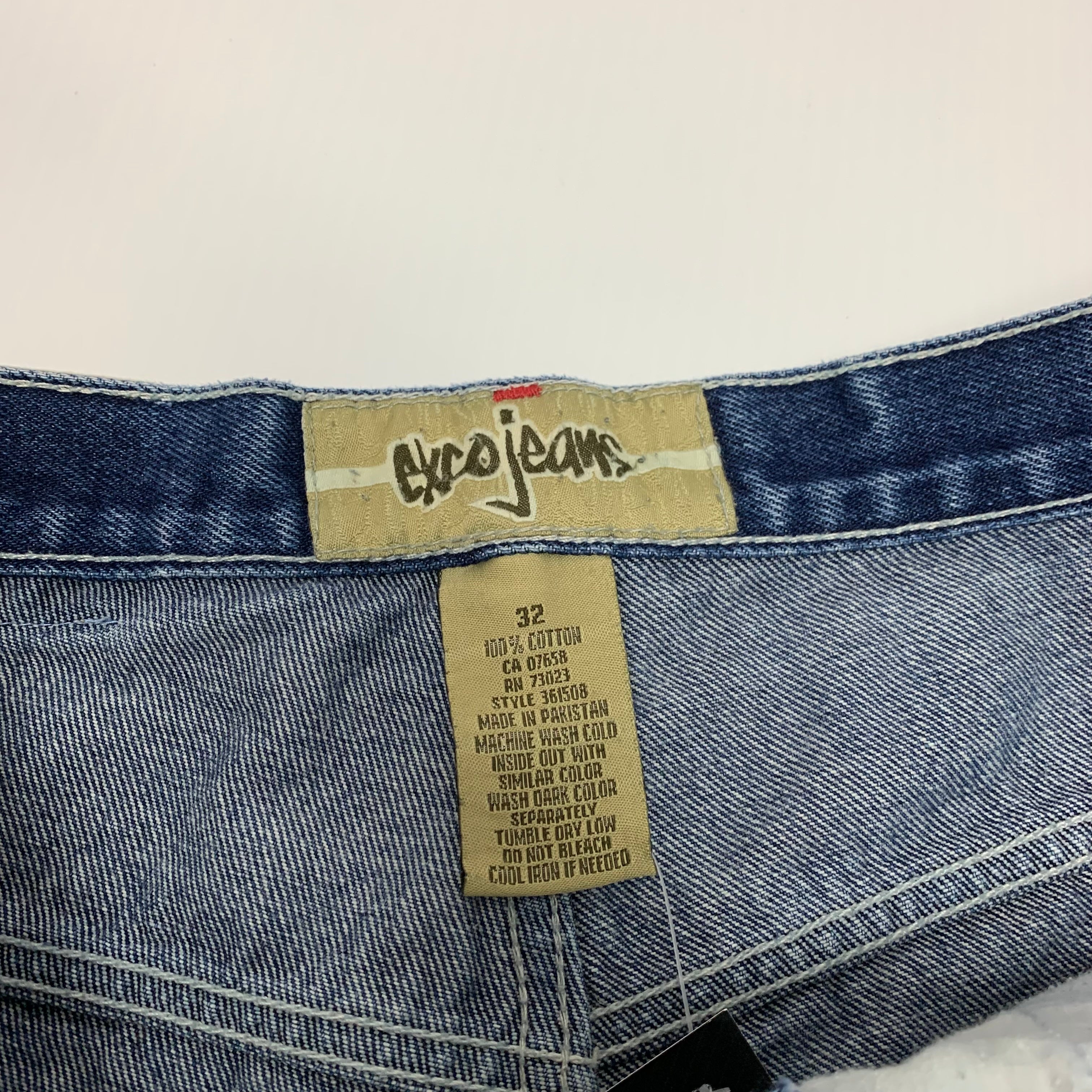 Y2K Exco Jeans Shorts 32