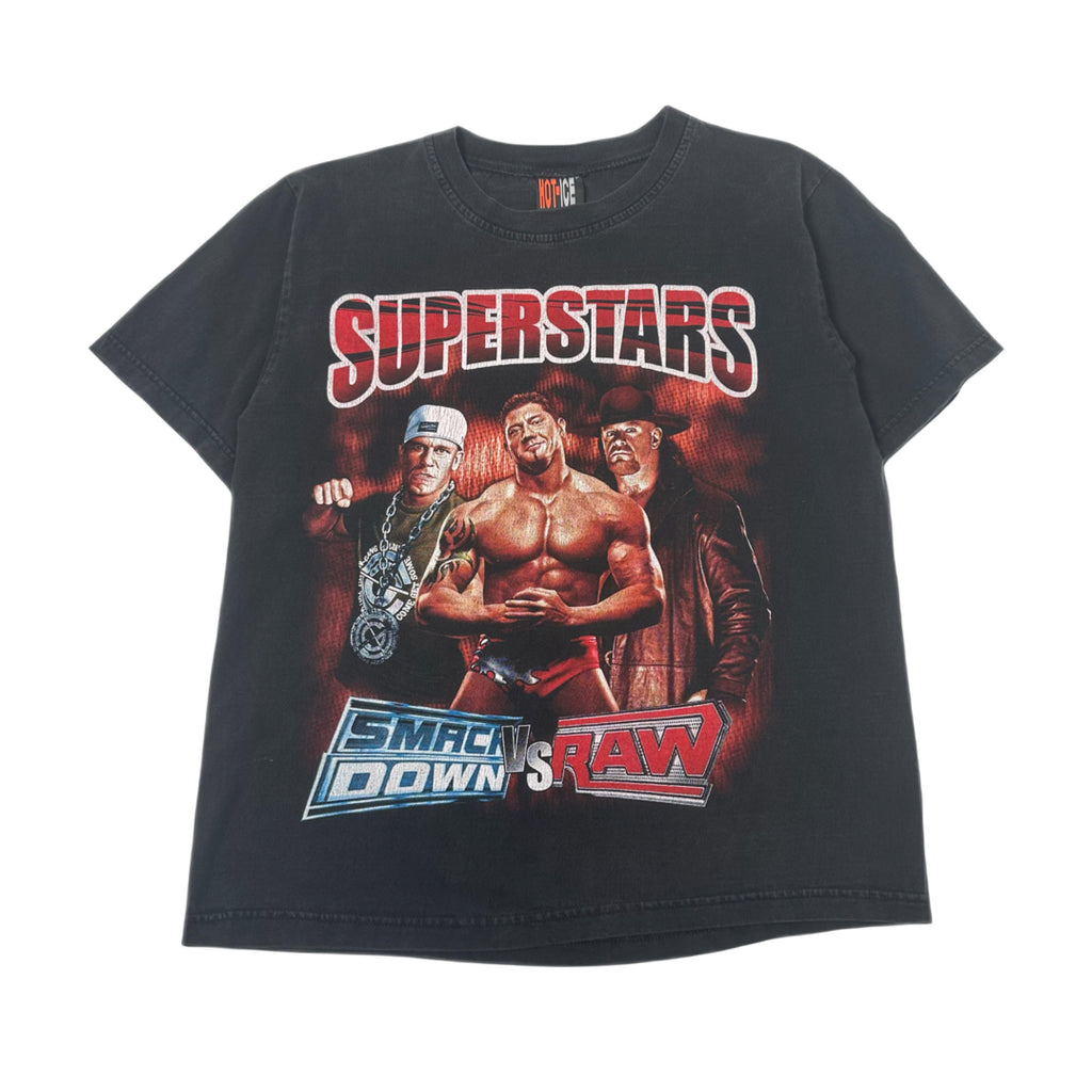 WWE Smack Down vs. RAW Wrestling Tee M
