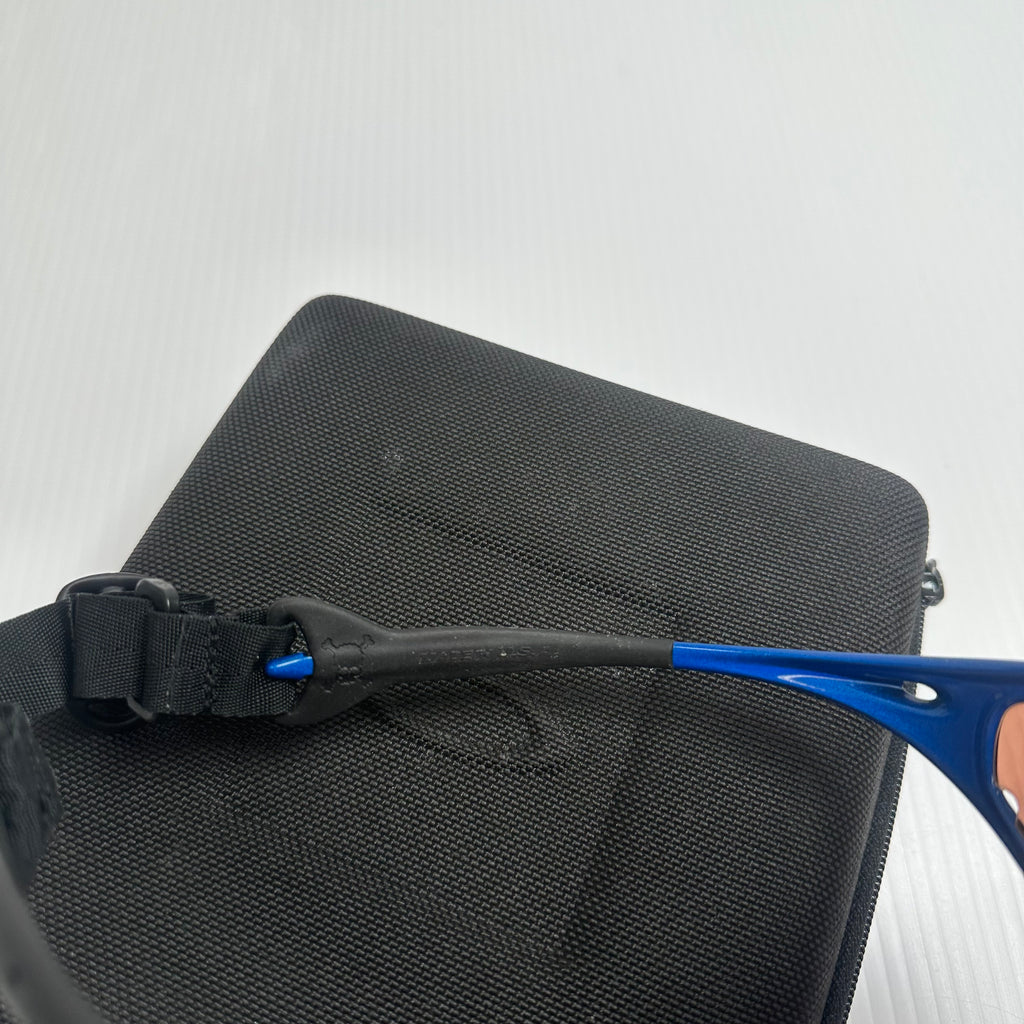 1999 Oakley Water Jacket Vented Sunglasses Blue/VR28 Iridium
