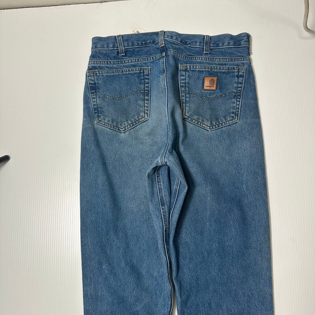 Vintage Carhartt Medium Wash Carpenter Denim 33