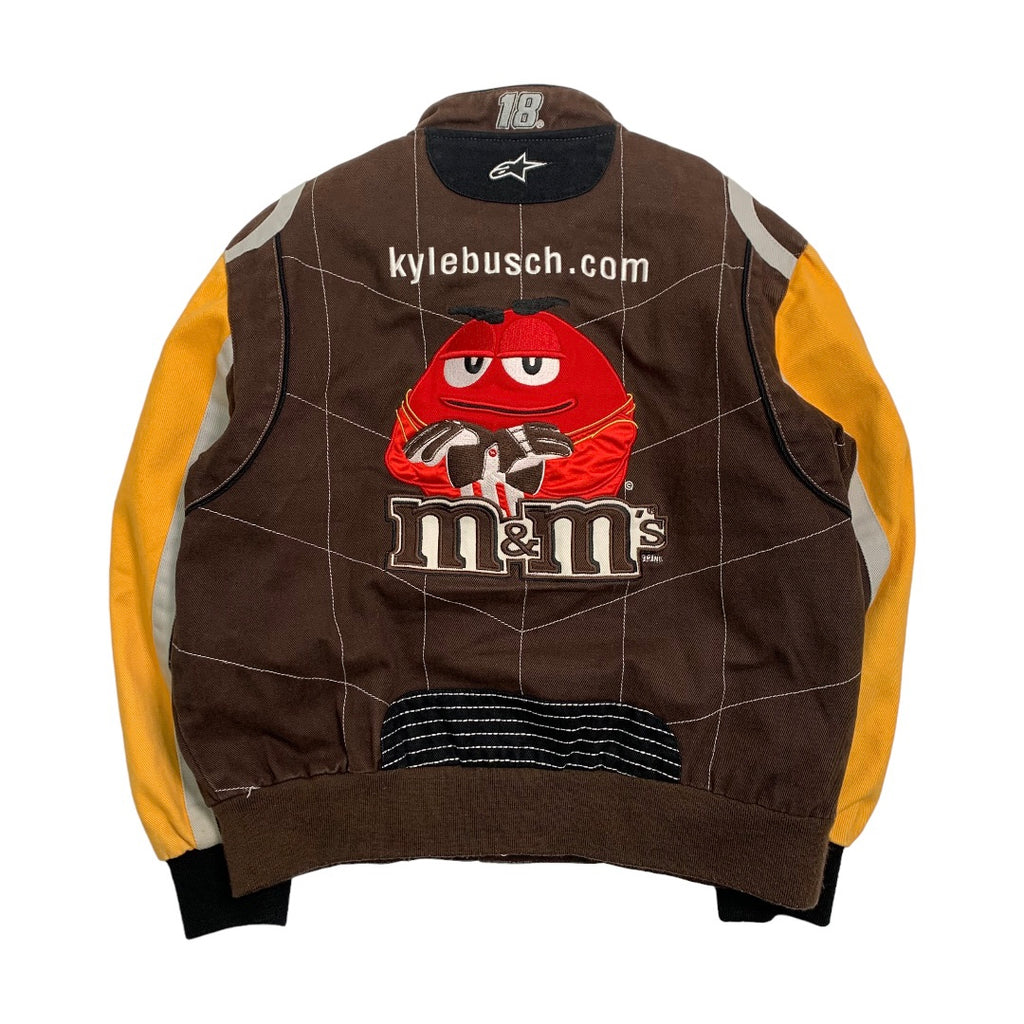 Vintage Jeff Hamilton M&M's Racing Jacket Youth XL