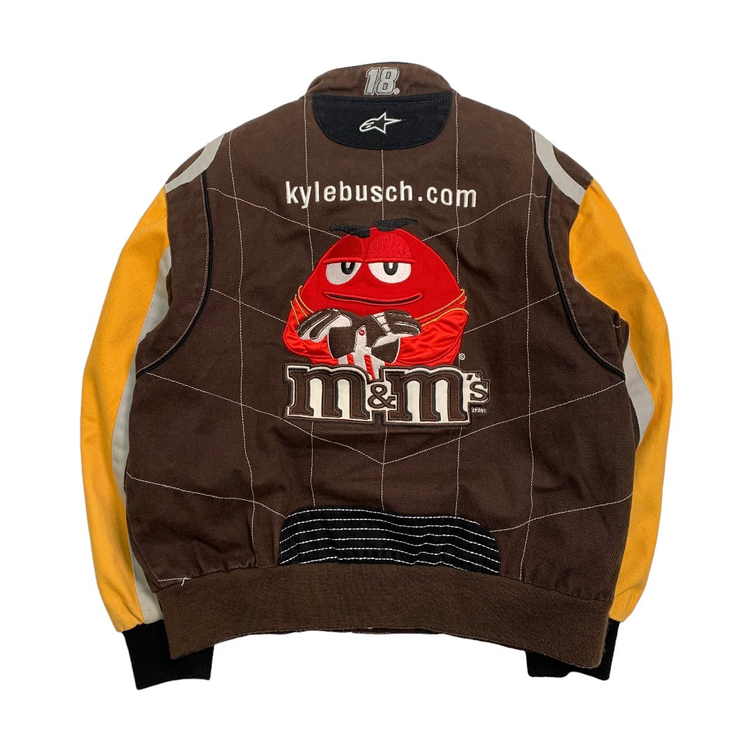 Vintage Jeff Hamilton M&M's Racing Jacket Youth XL
