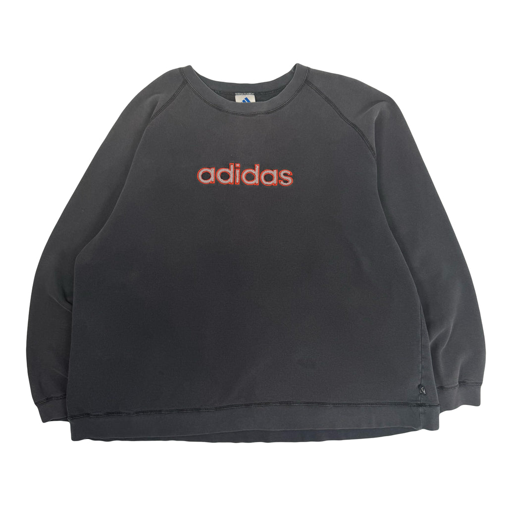 Vintage Adidas Chenille Lettering Crewneck XXL
