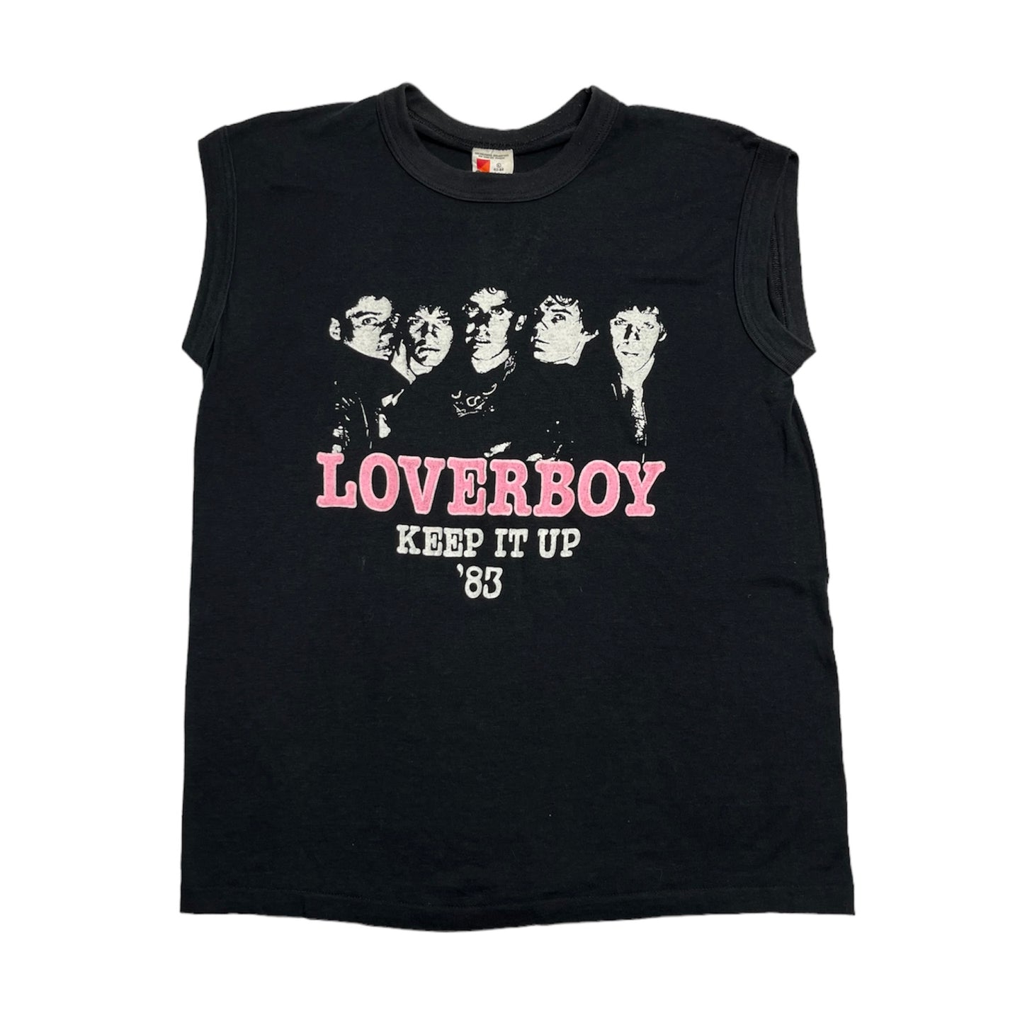 1983 Loverboy Keep It Up Sleeveless Shirt L