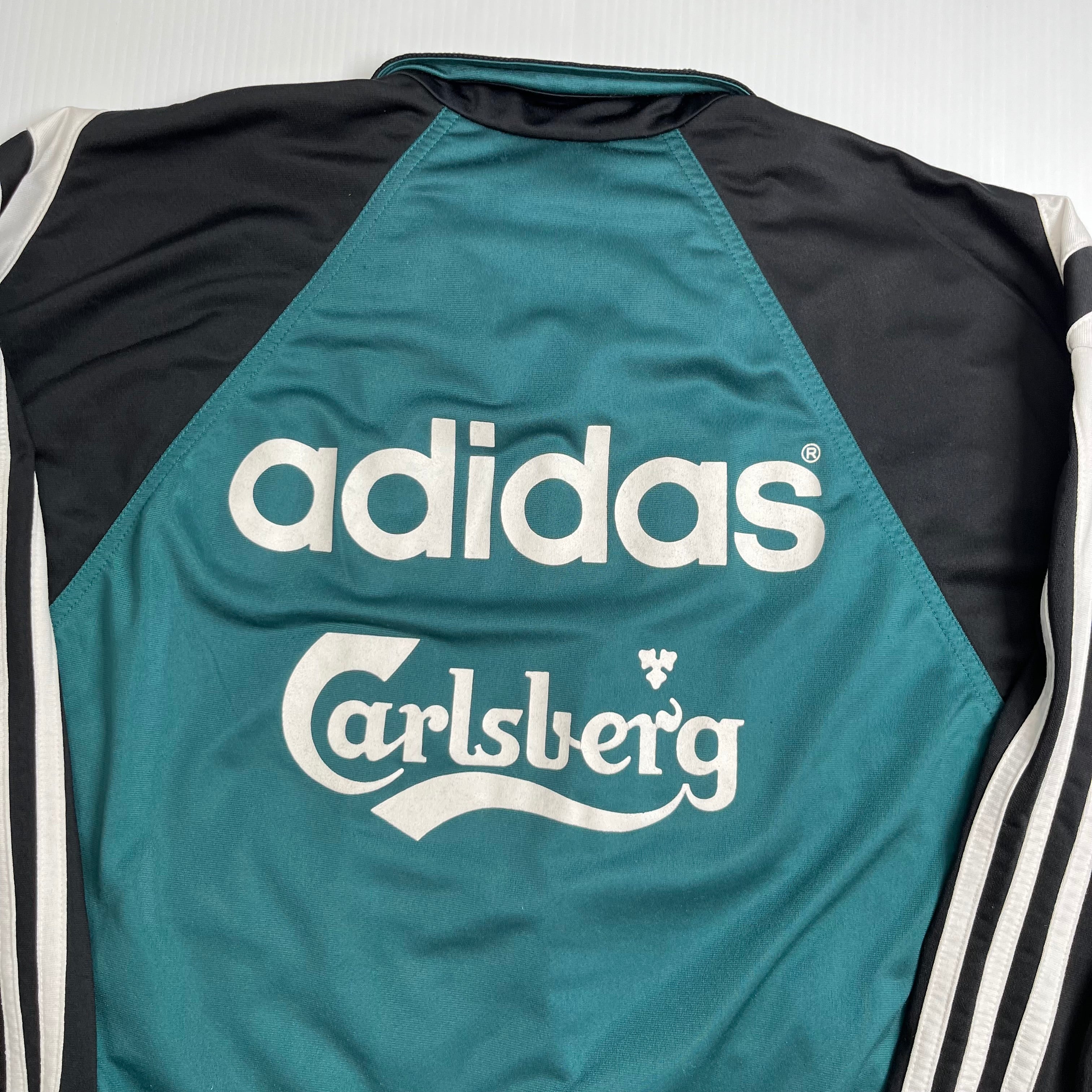 1995-96 Adidas Liverpool FC Carlsberg Track Jacket S