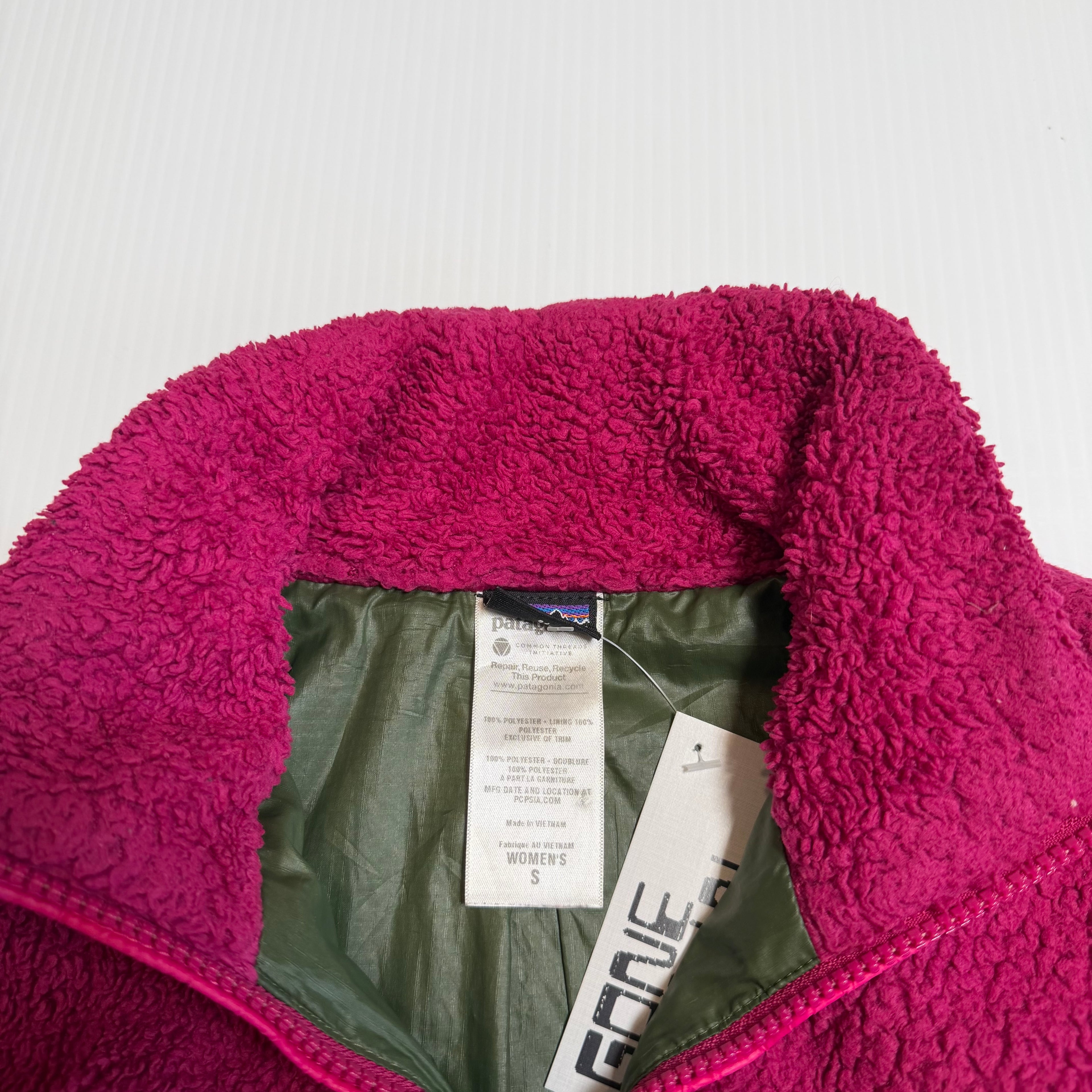 Patagonia Sherpa Fleece Full Zip Jacket Women's S