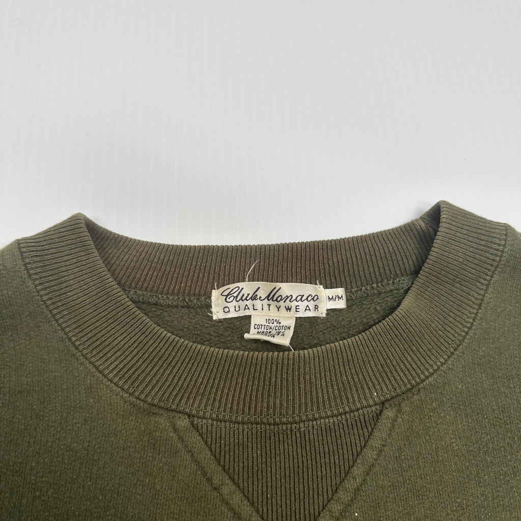 Vintage Club Monaco Painted Crewneck M
