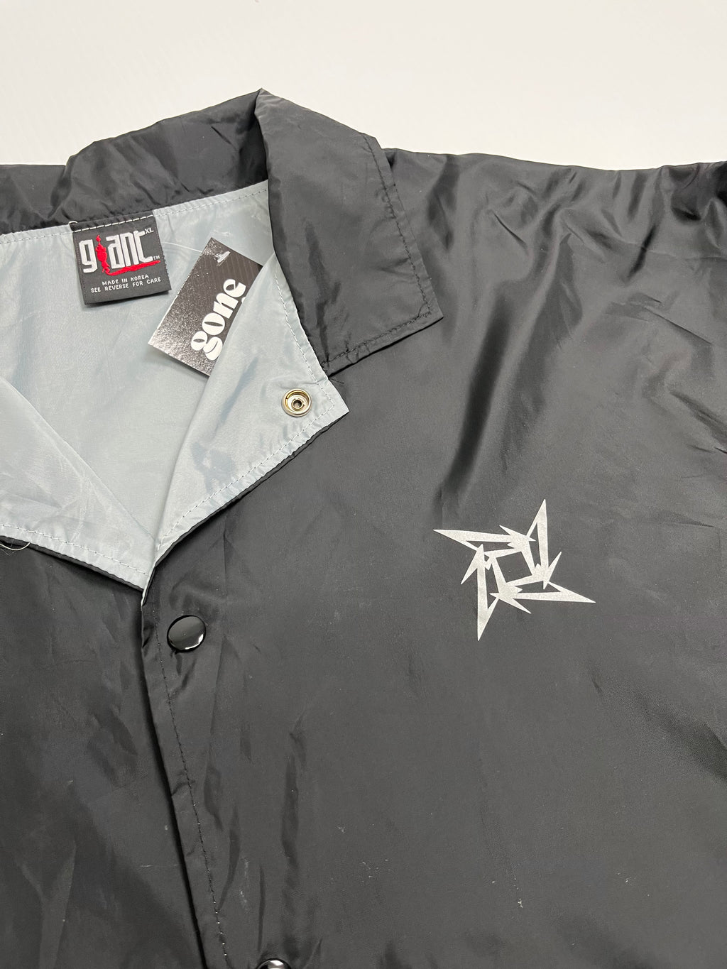 90s Metallica Coach Jacket XL