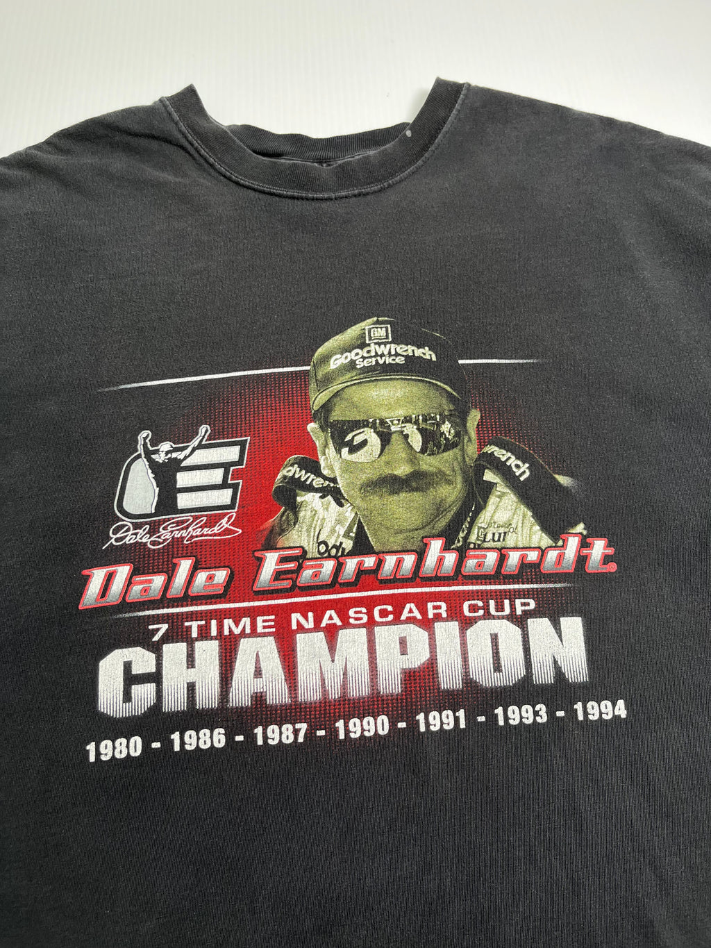 Vintage Dale Earnhardt 7-Time Nascar Cup Champion XXL