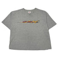 Y2K O'Neill Flames Surfwear Cropped Graphic Tee XL