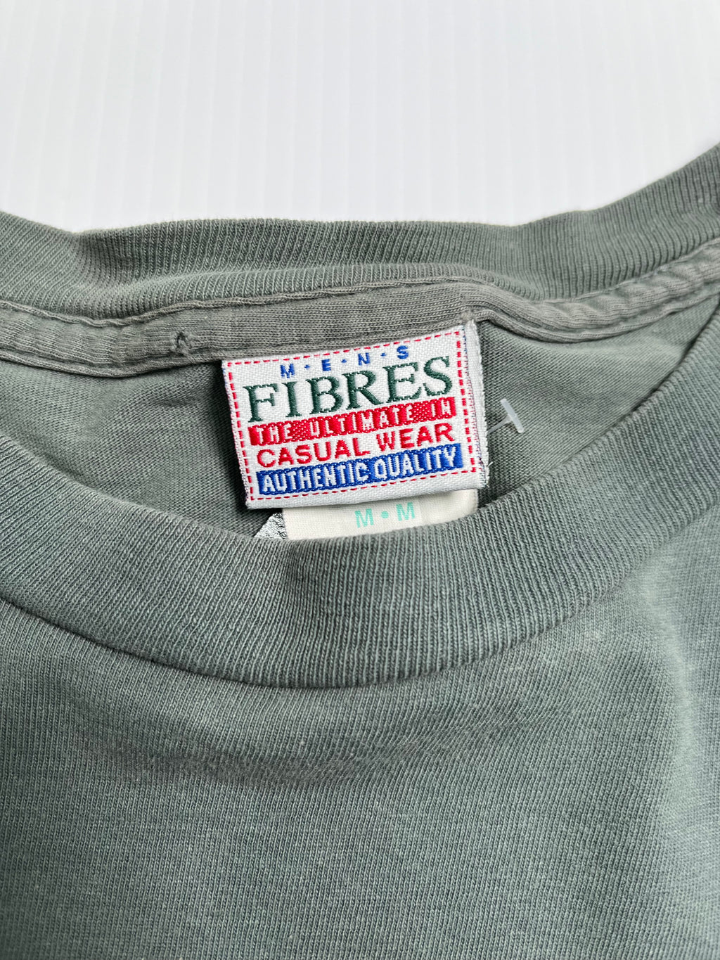 Vintage Fibres Blank Green Tee M/L