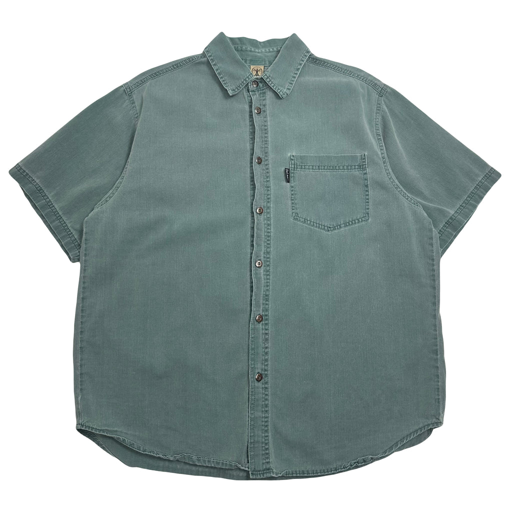 Vintage Balace Faded Short Sleeve Button Up Shirt M