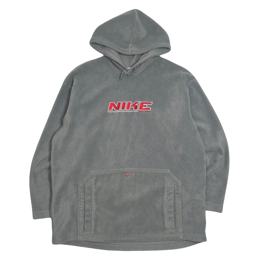 Y2K Nike Fleece Graphic Hoodie XL