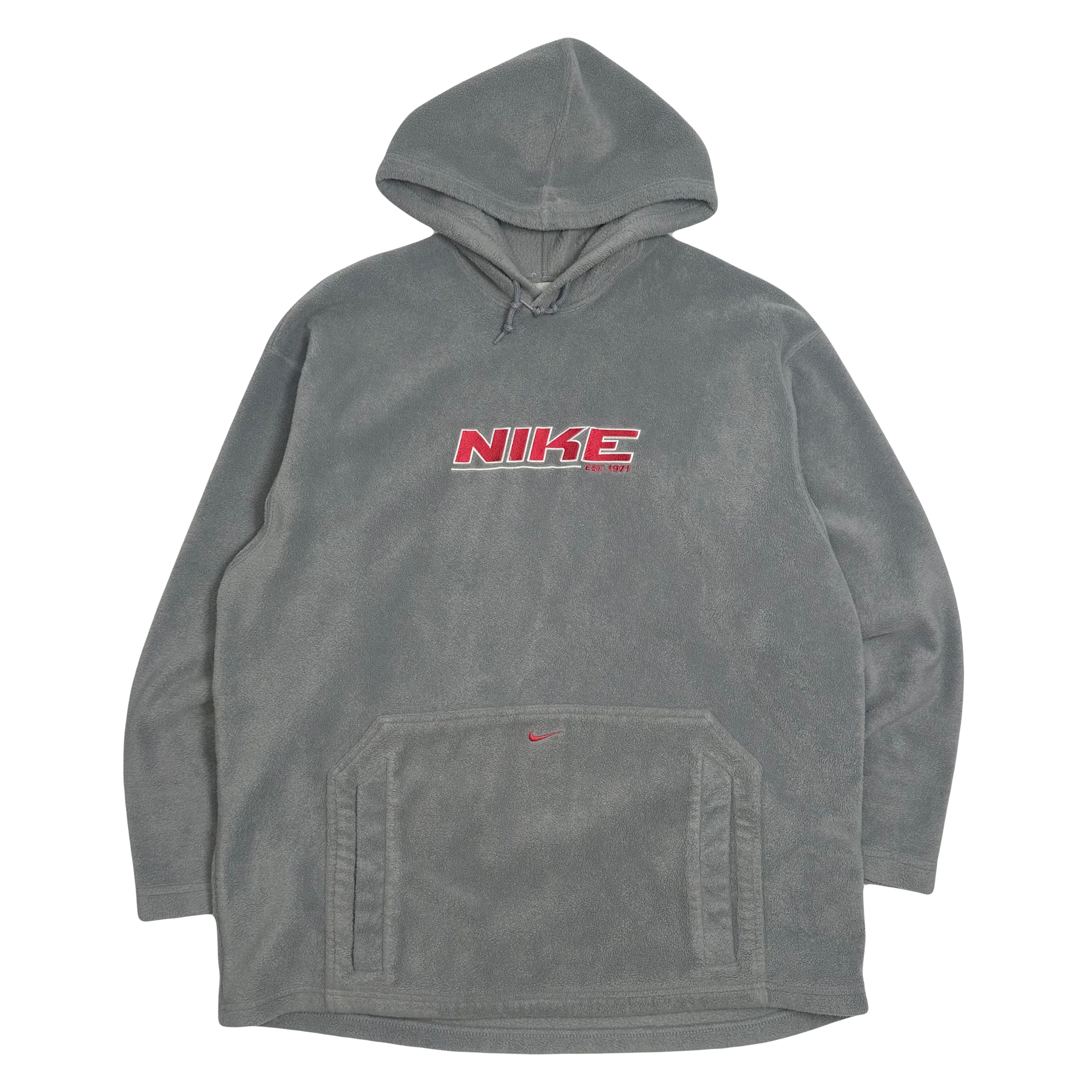 Y2K Nike Fleece Graphic Hoodie XL
