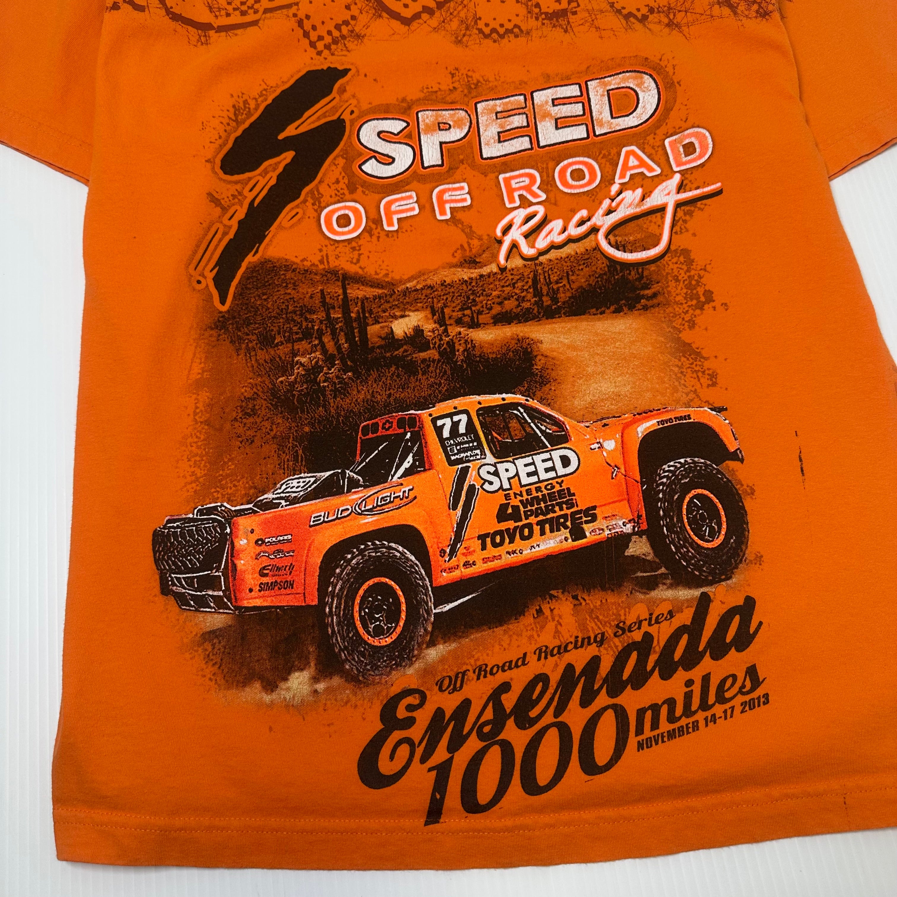 Speed Off Road Racing Graphic Tee L