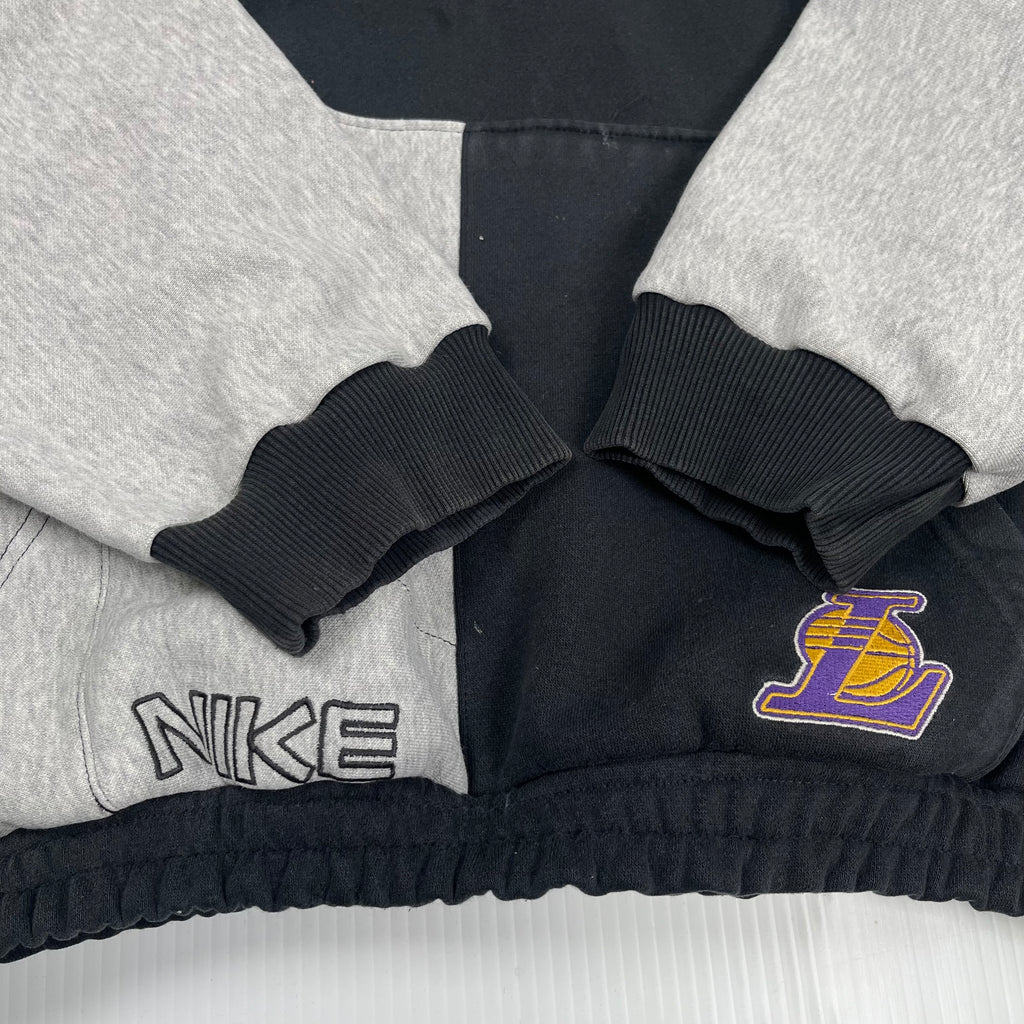 Rework Nike LA Lakers Mashup Hoodie L