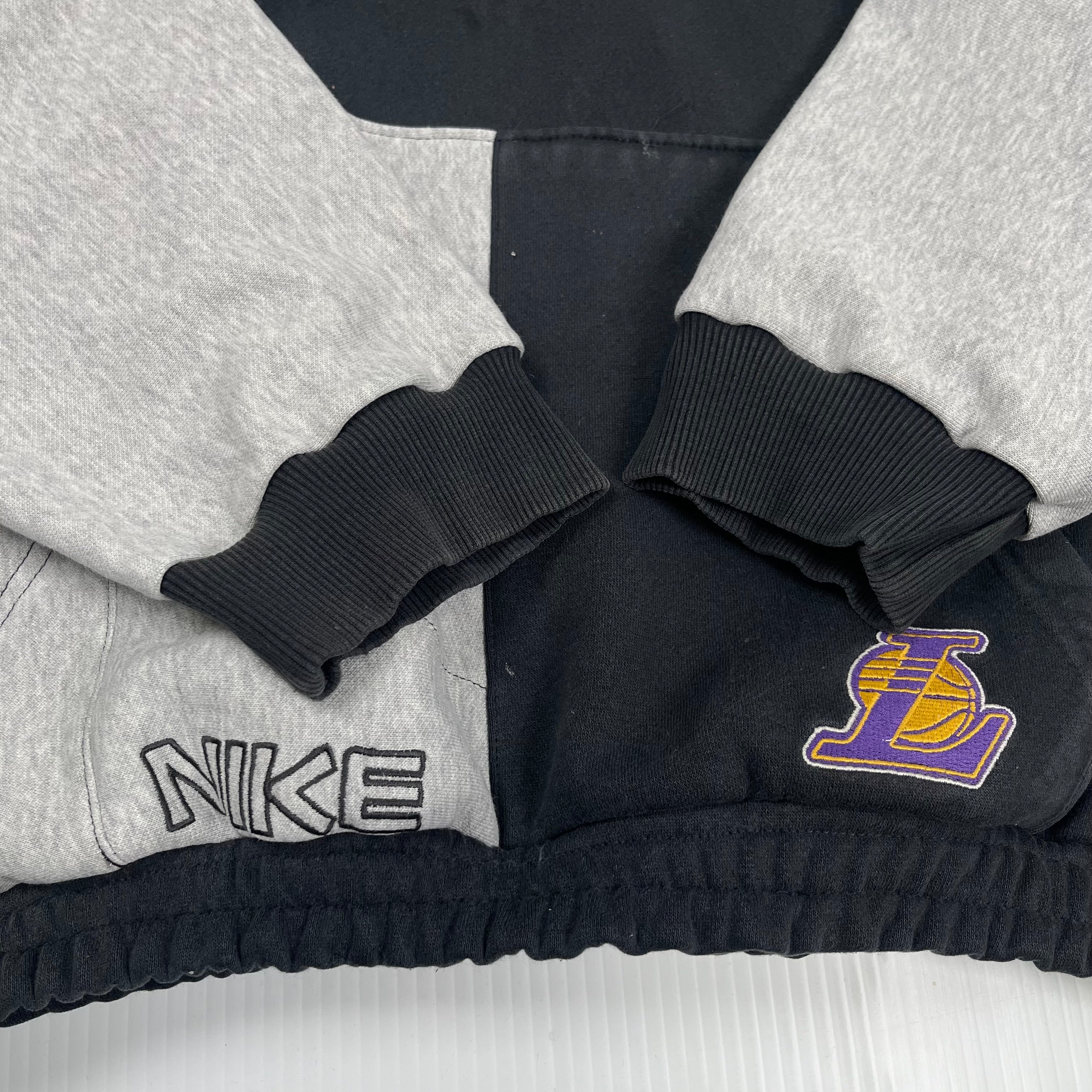 Rework Nike LA Lakers Mashup Hoodie L