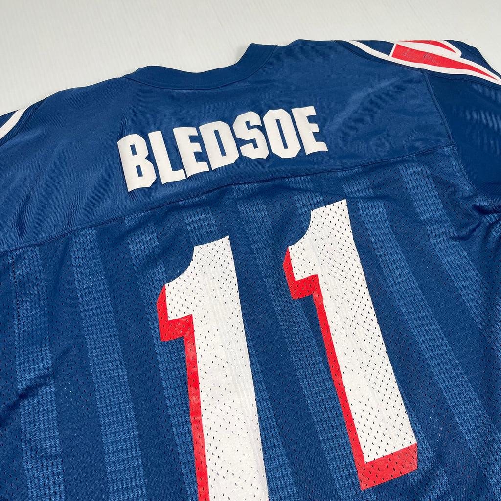 1995 Starter New England Patriots #11 Bledsoe NFL Jersey M