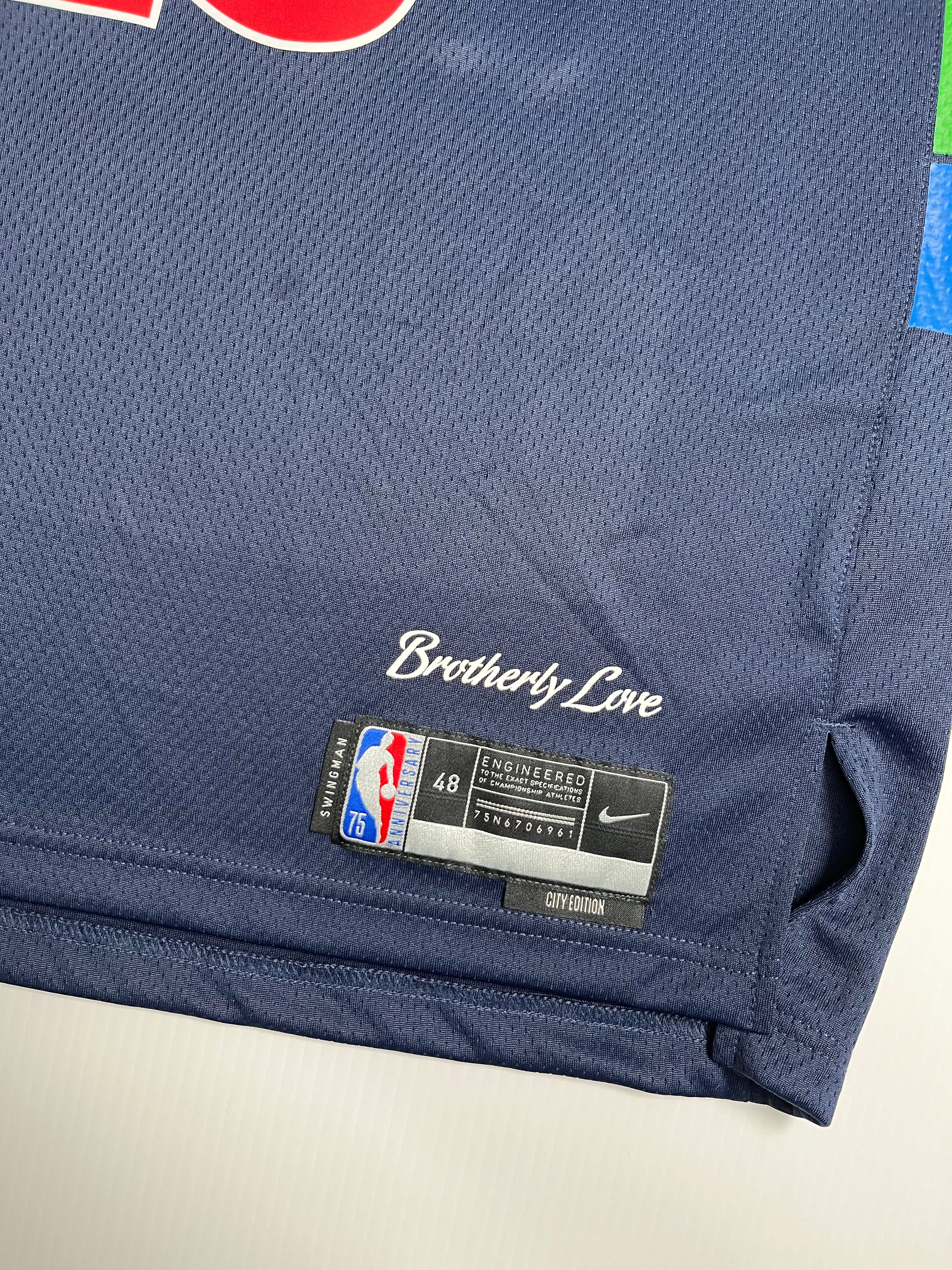 Nike Philadelphia Sixers Ben Simmons Jersey L