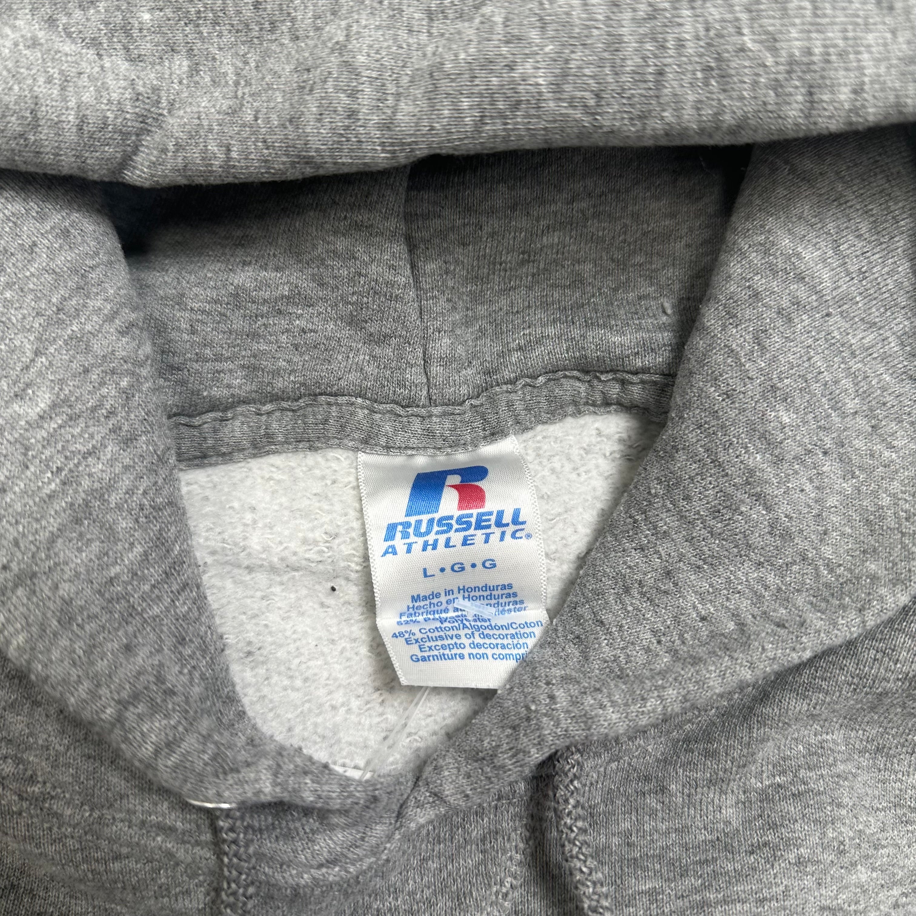Russell Athletic Spellout Hoodie L